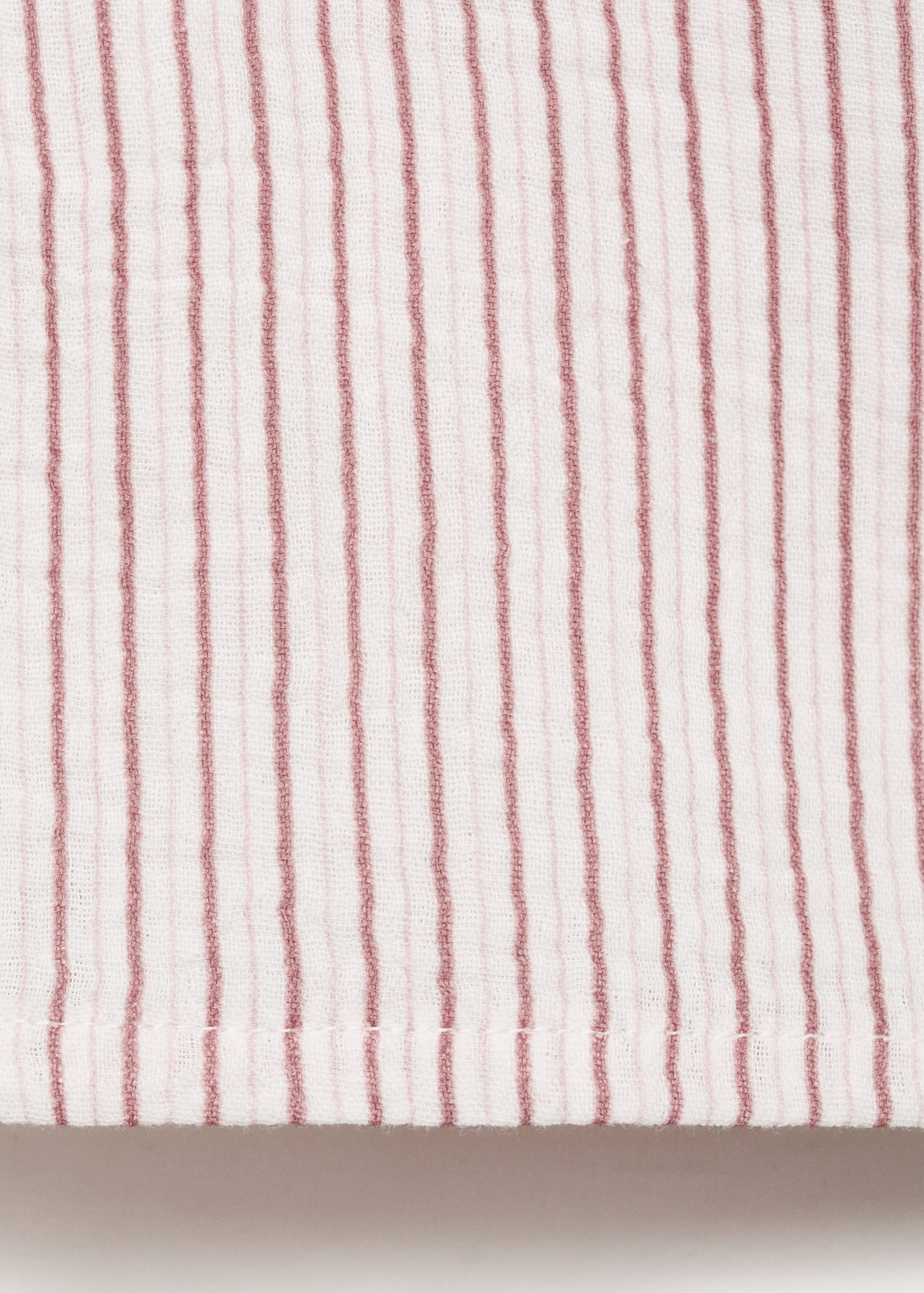 Striped cotton shirt - Details of the article 0