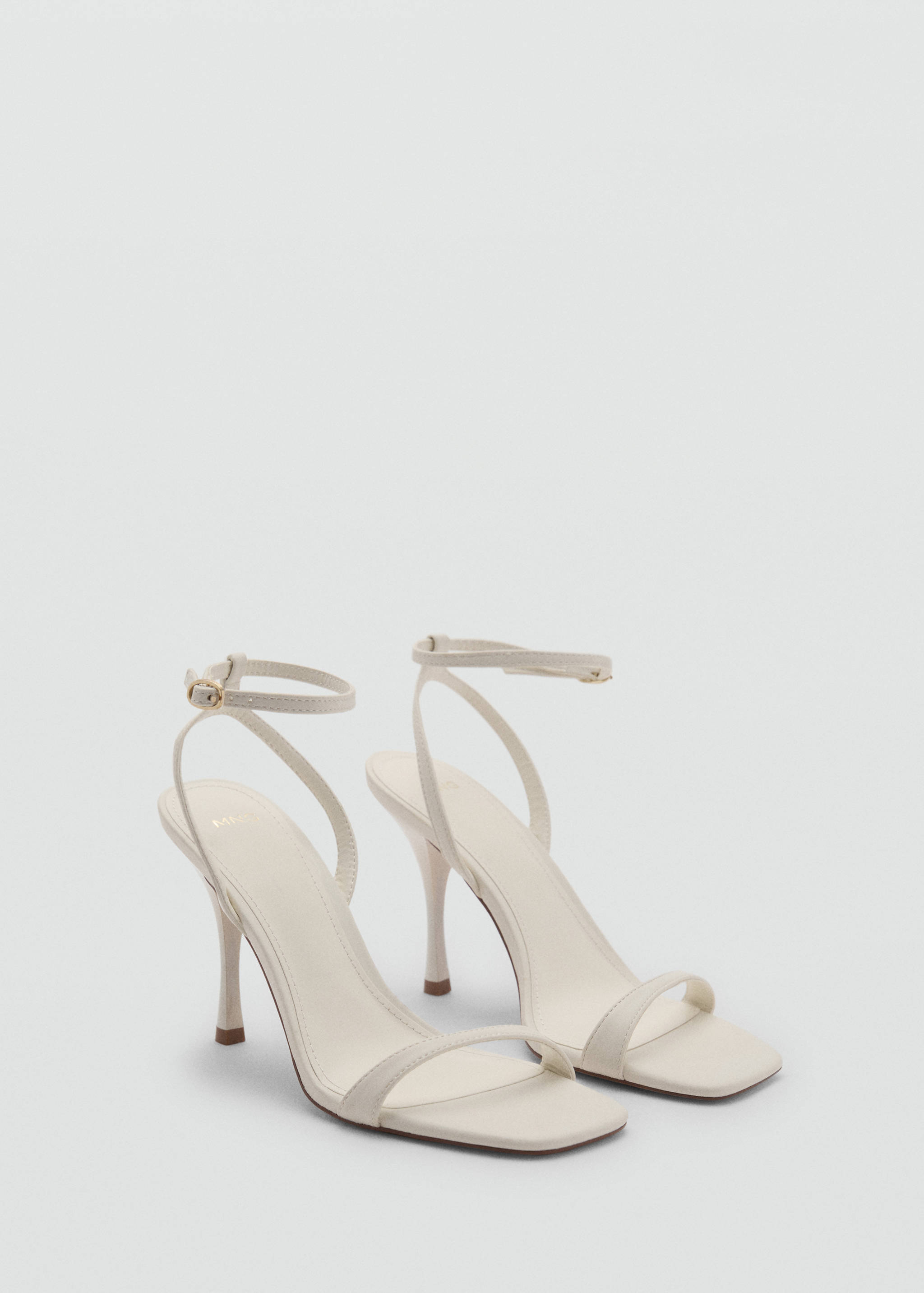Strappy heeled sandals - Medium plane