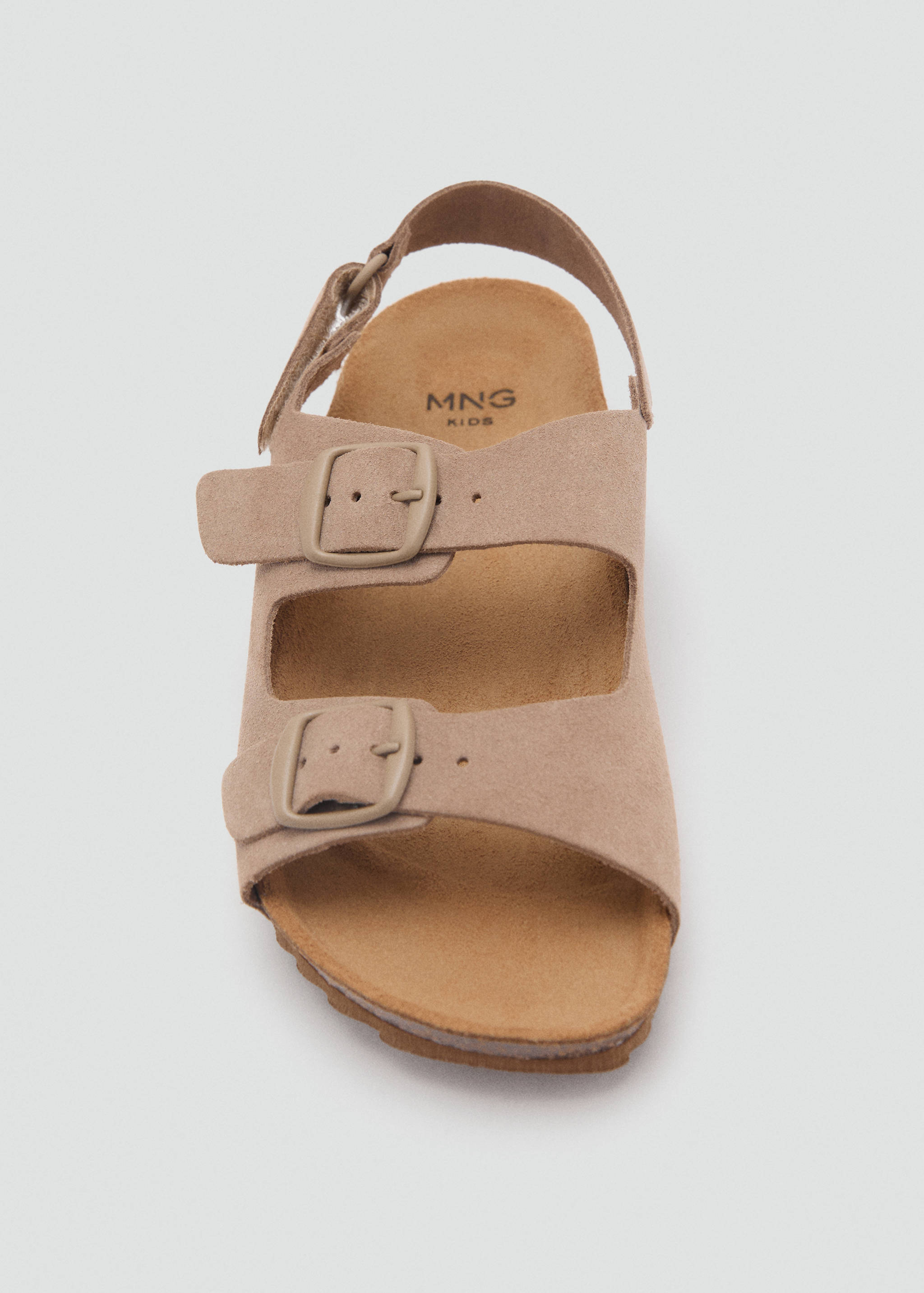 Sandal läder mocka spänne - Detaljer om artikeln 2