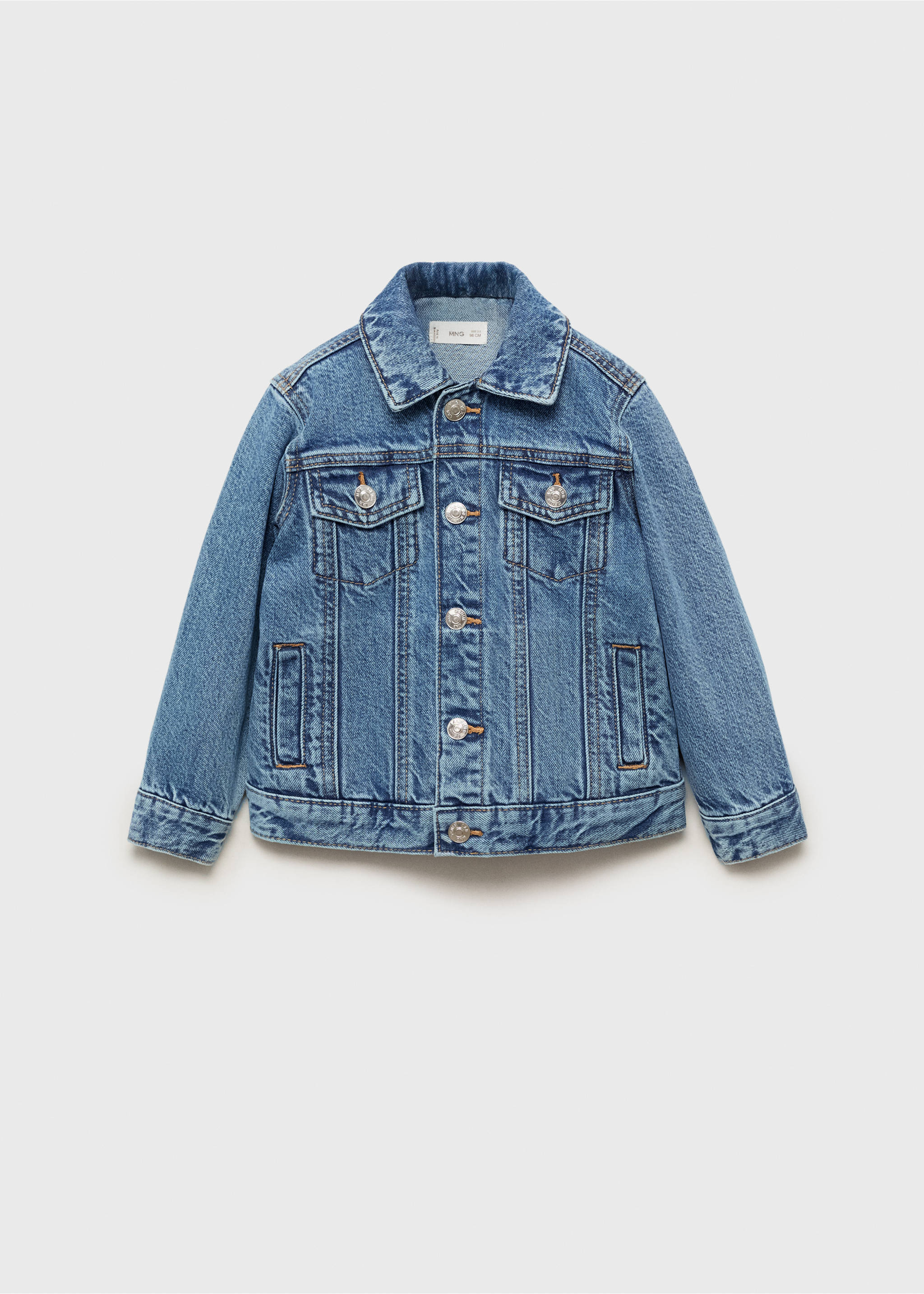 Denim jacket - Article without model, Medium Blue. Ref: 87076346-00.
