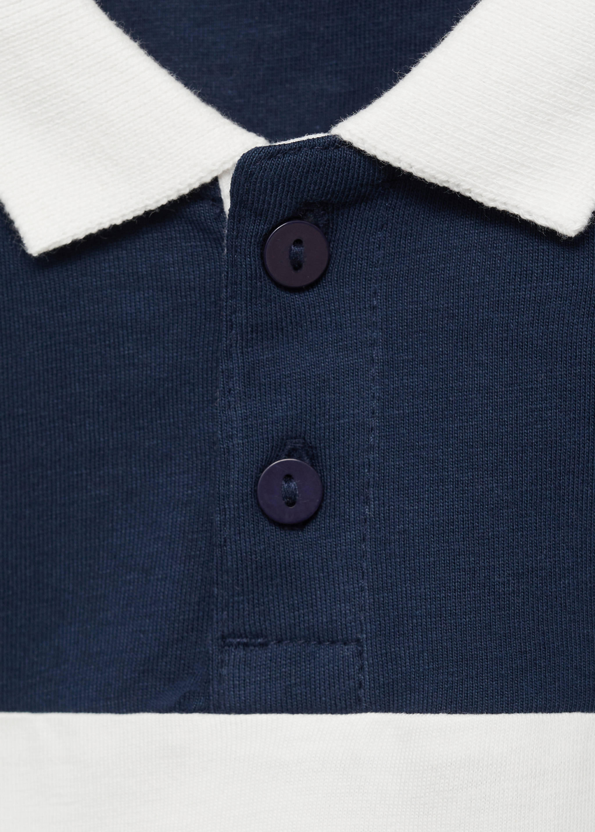 Prugasta pamučna polo majica - Detalji artikla 8