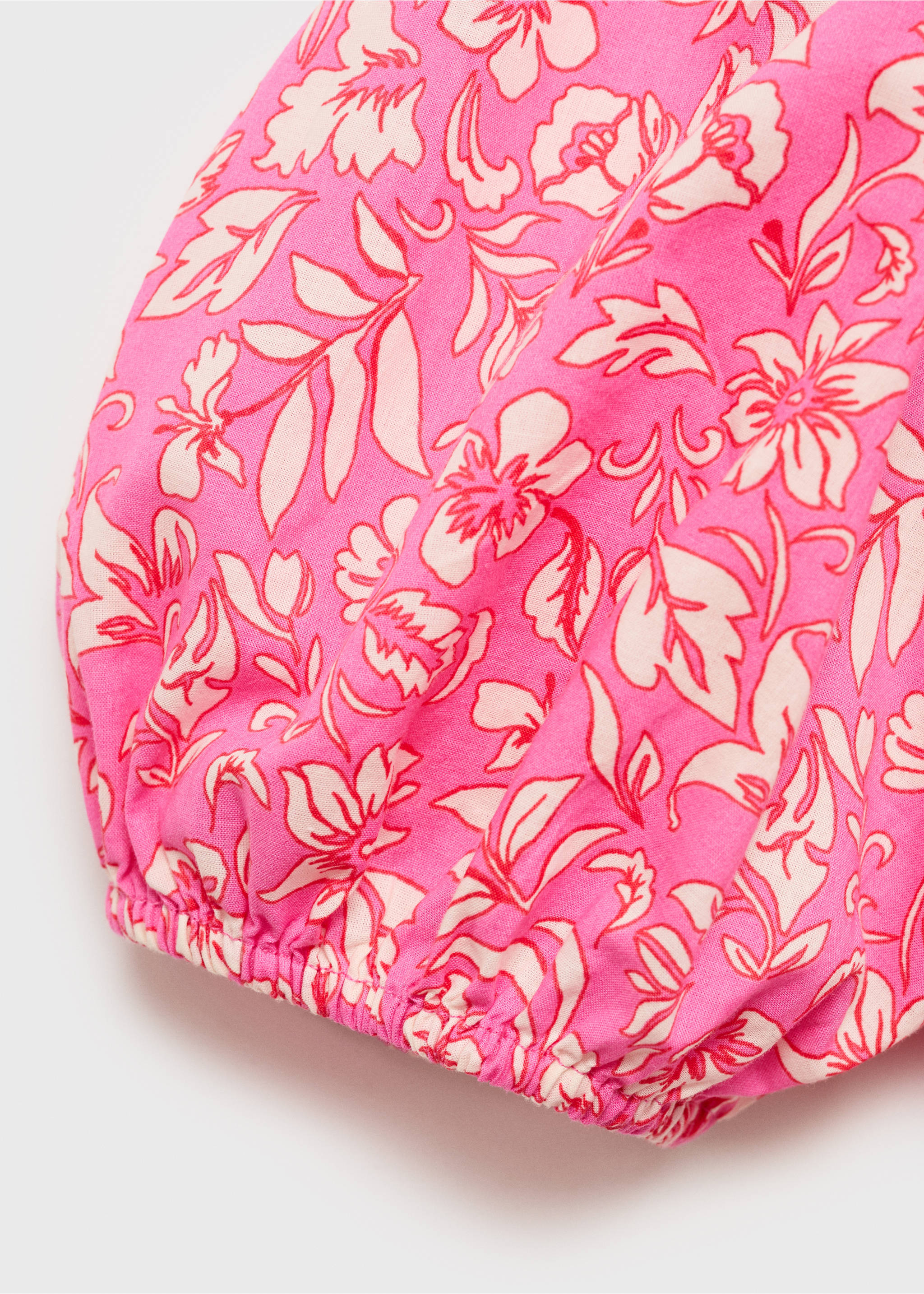 Vestit asimètric drapejat - Detall de l'article 8, Rosa. Ref: 87076356-00.