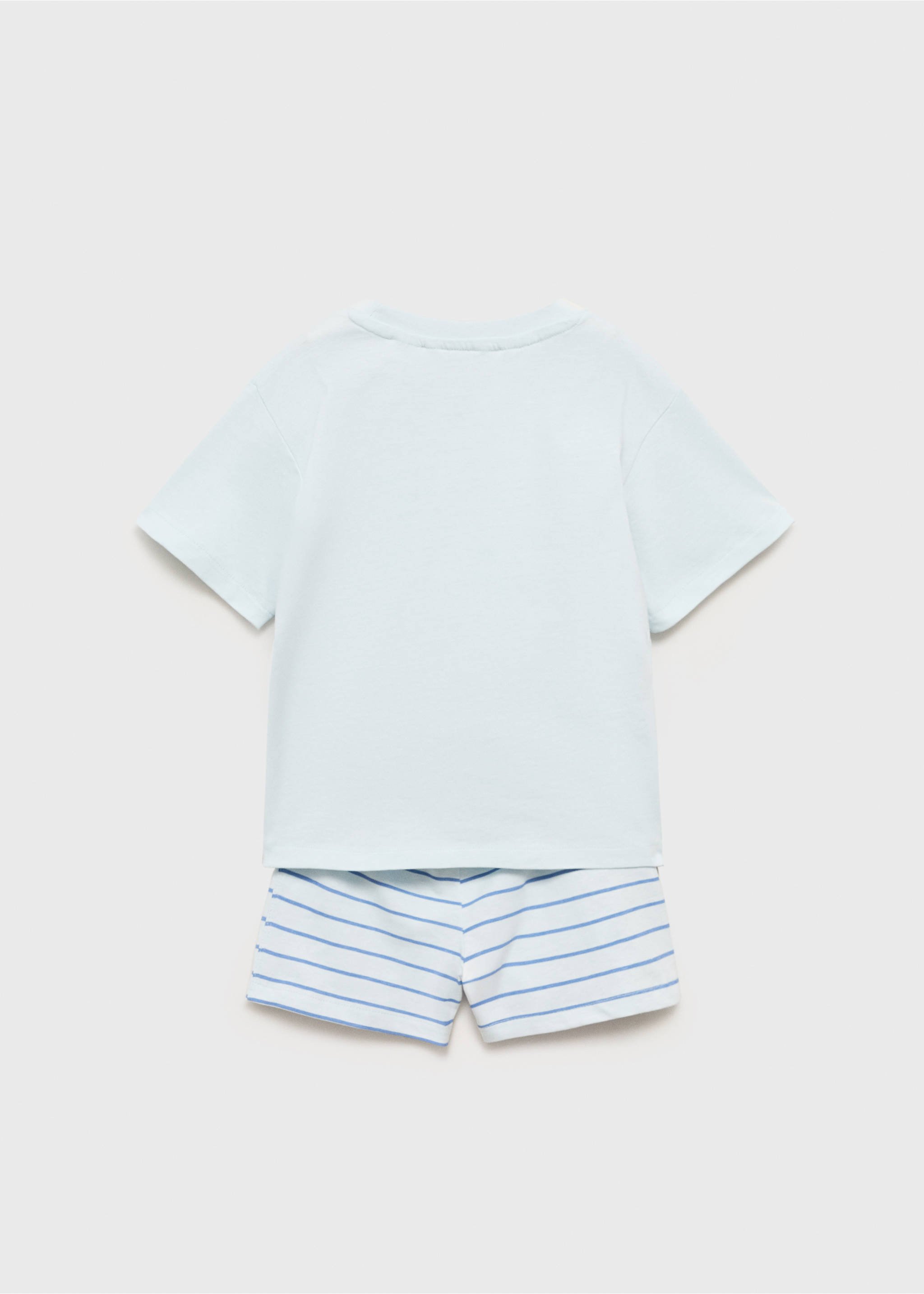 Pijama curto do Snoopy - Verso do artigo, Verde-água. Ref: 87076358-00.