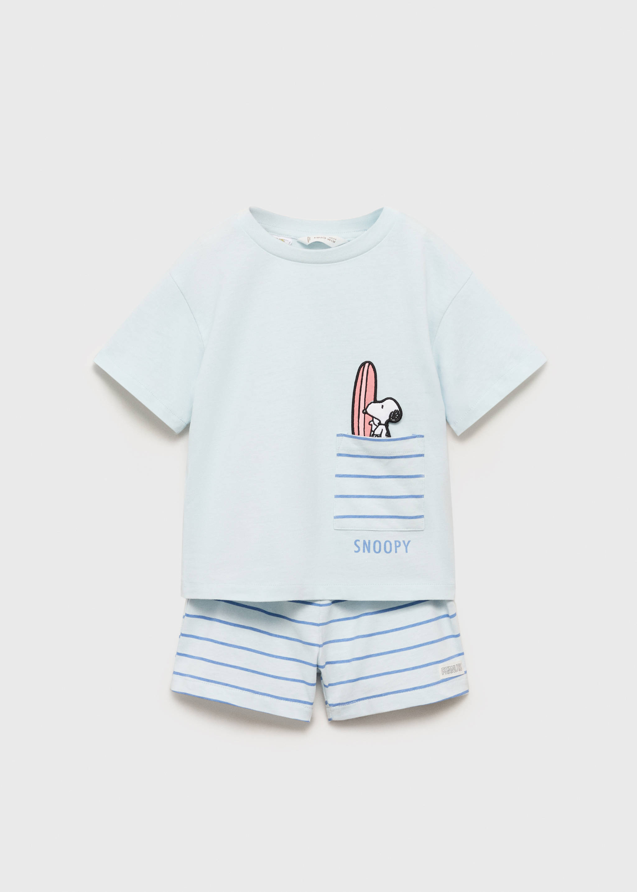 Pyjama court Snoopy - Article sans modèle
