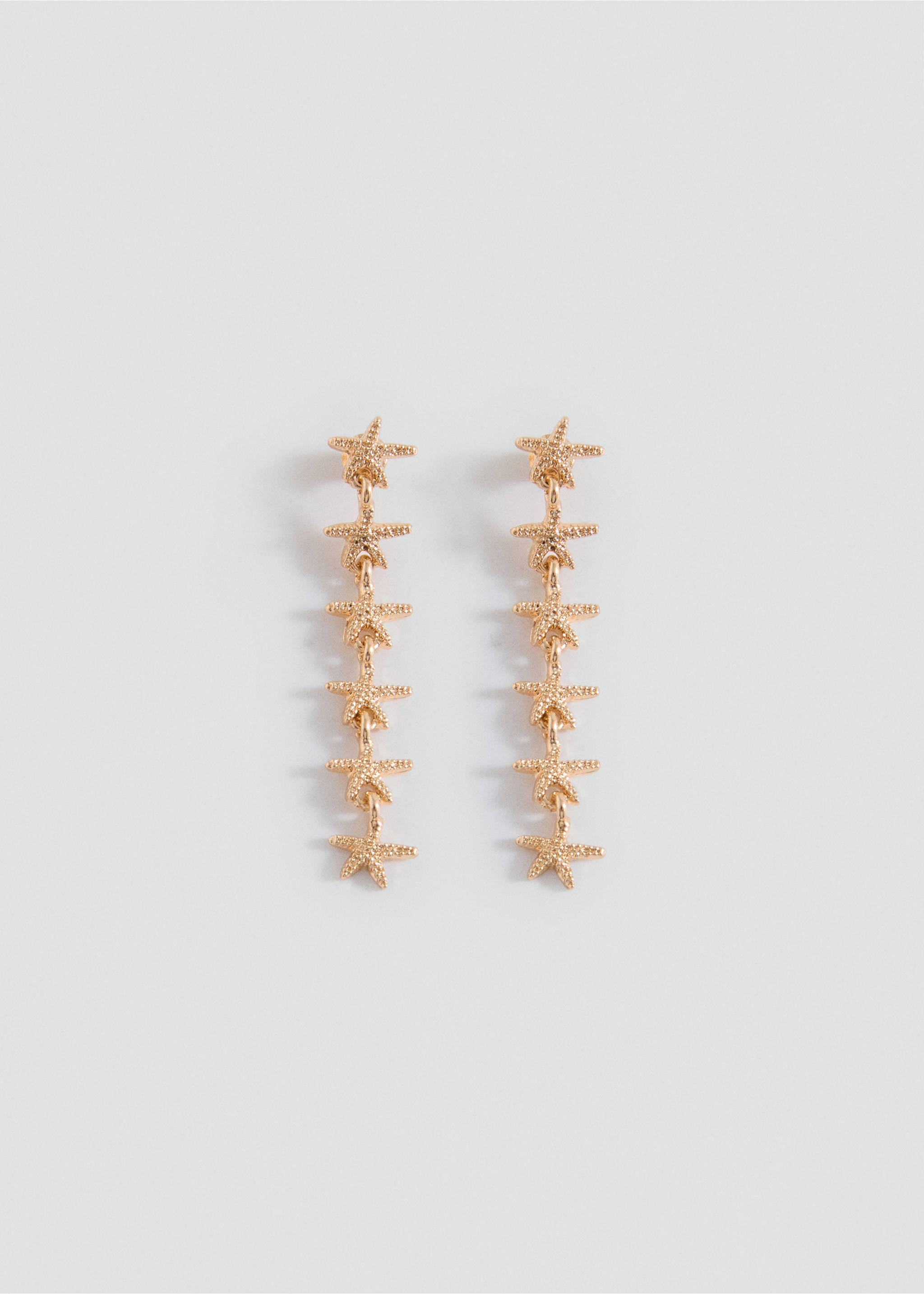 Boucles d'oreilles pendantes étoiles - Article sans modèle, Or. Ref: 87076362-00.