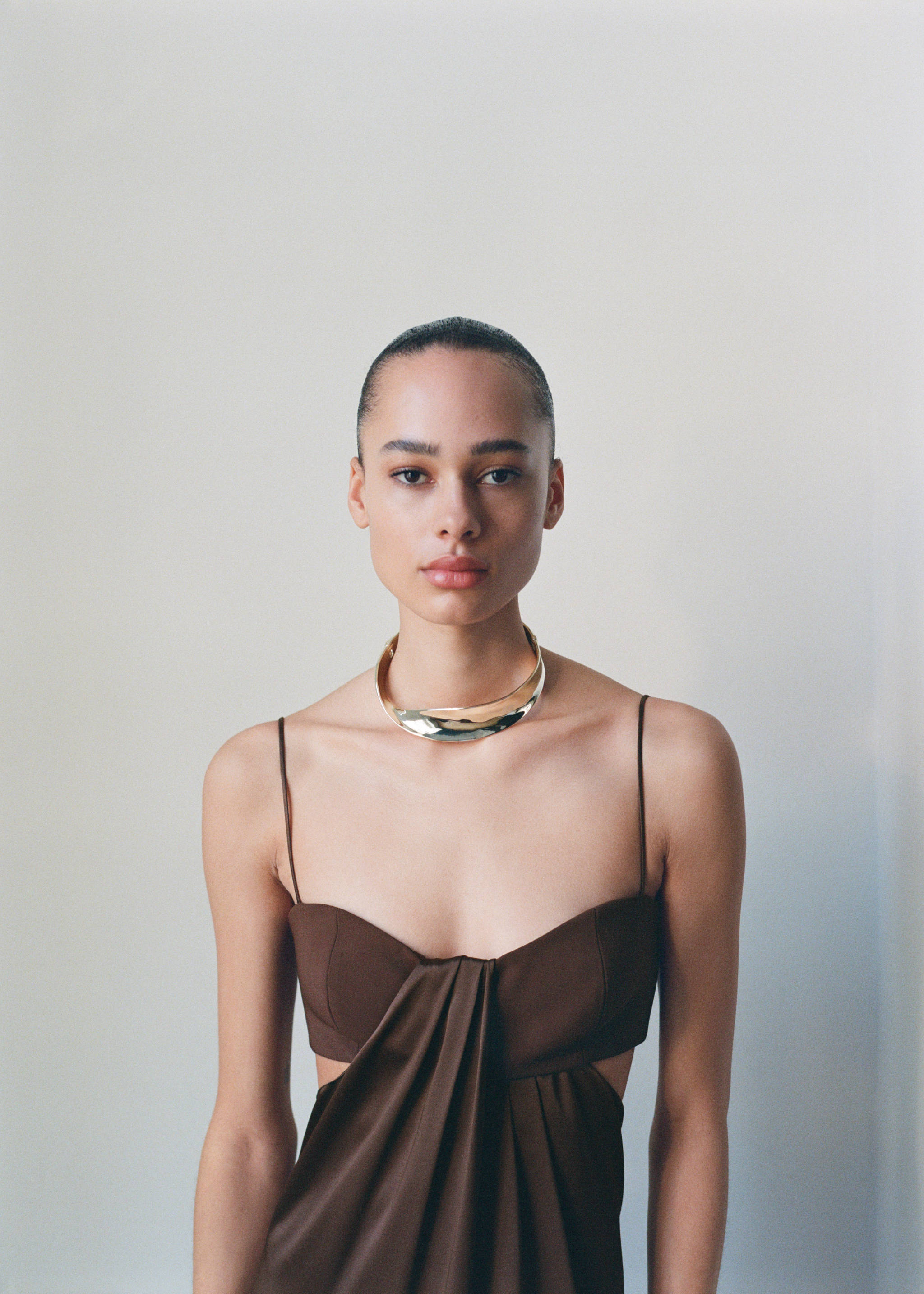 Gedraaide ombuigzame ketting - Overzichtstekening, Zilver. Ref: 87076363-00.