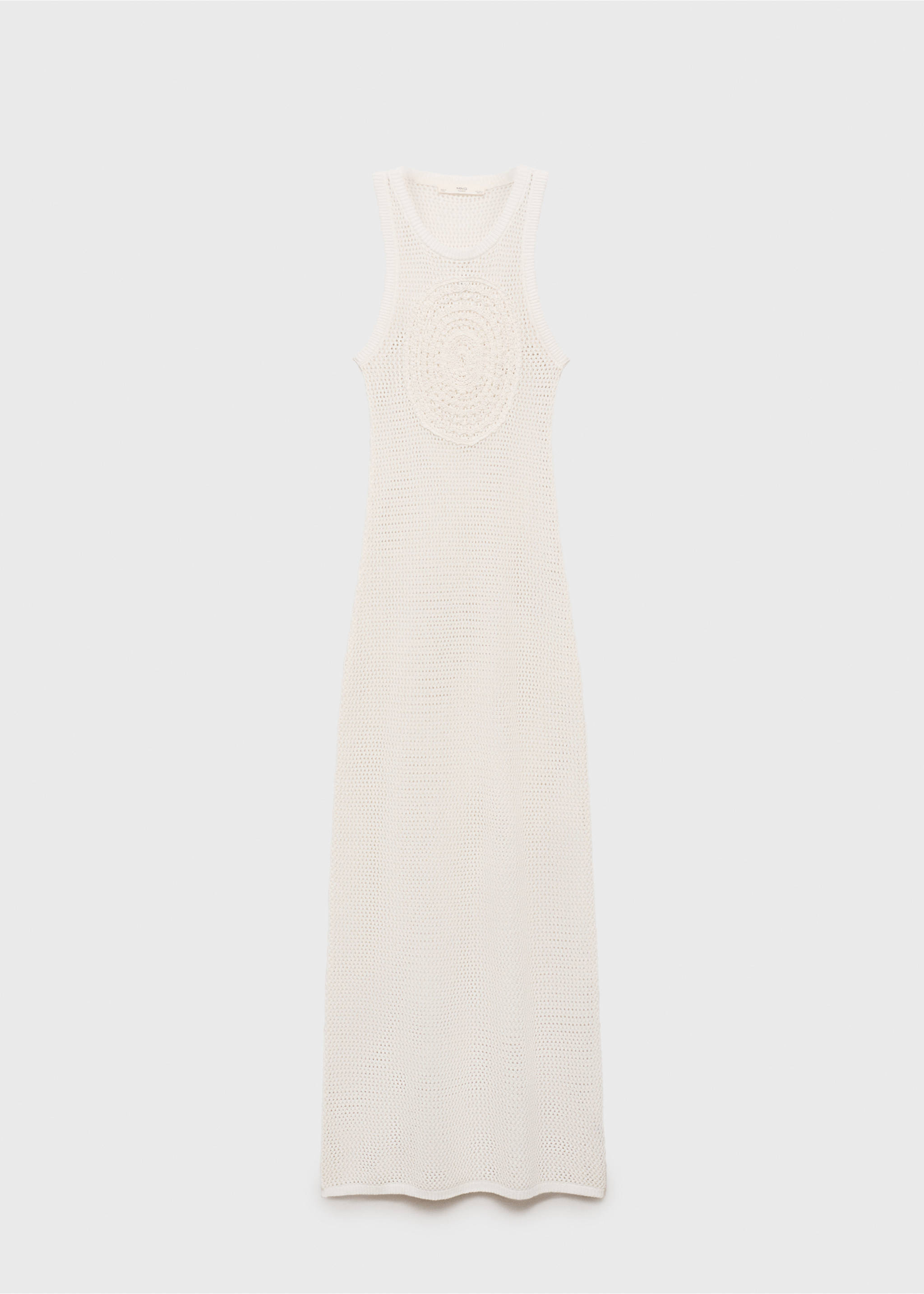 Crochet cotton dress - Article without model, Off White. Ref: 87076366-00.