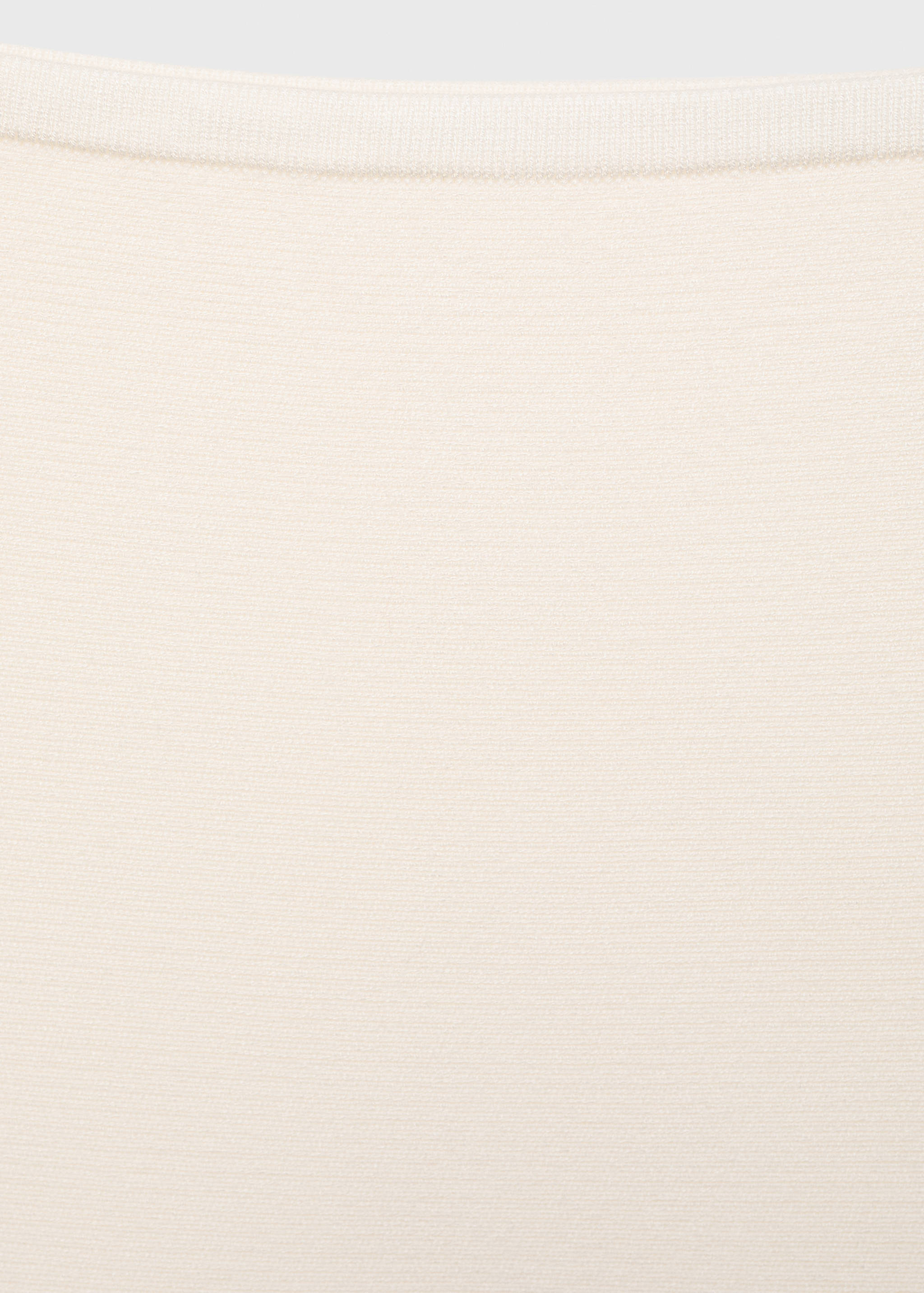 Fine-knit peplum top - Details of the article 8