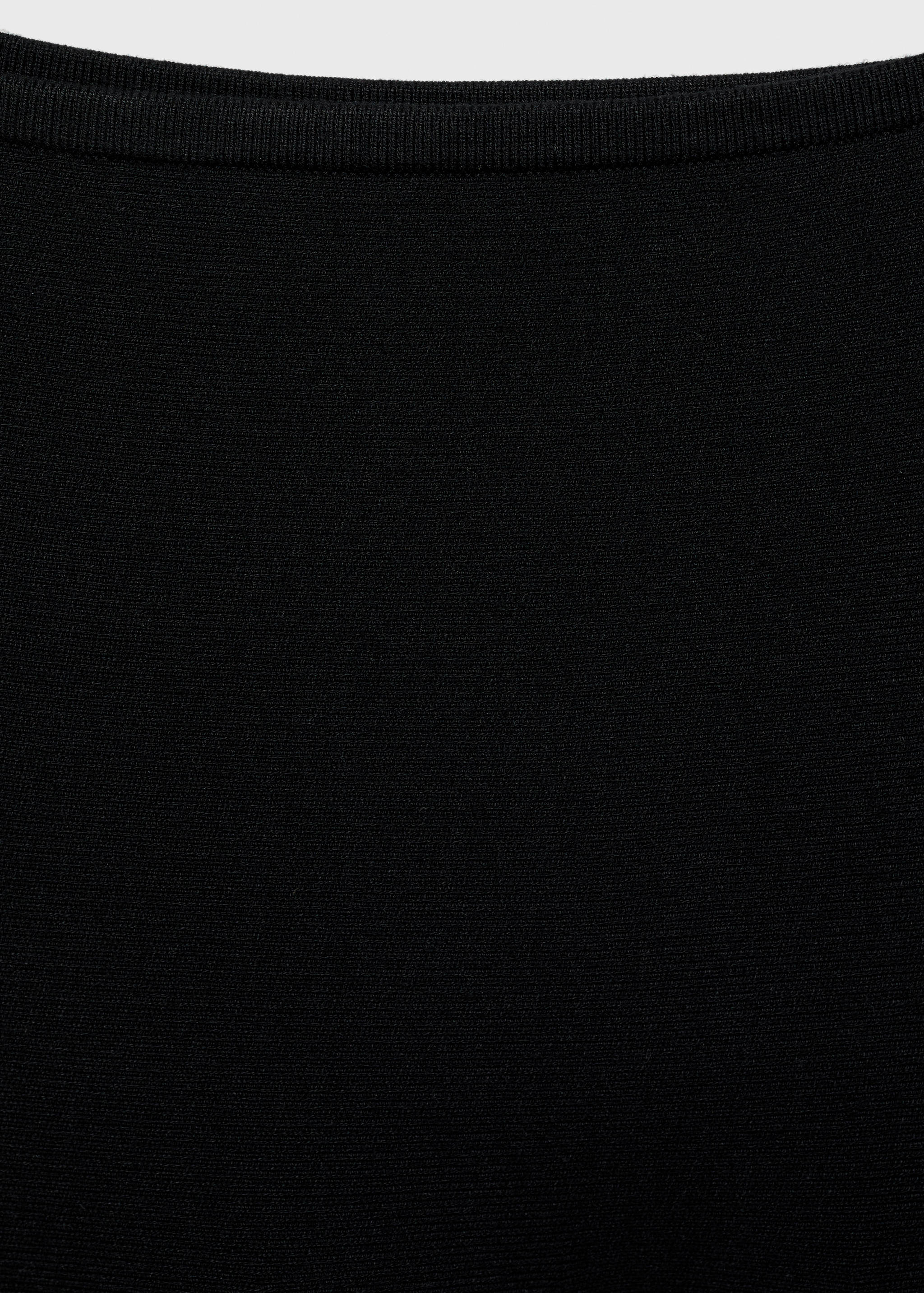 Fine-knit peplum top - Details of the article 8