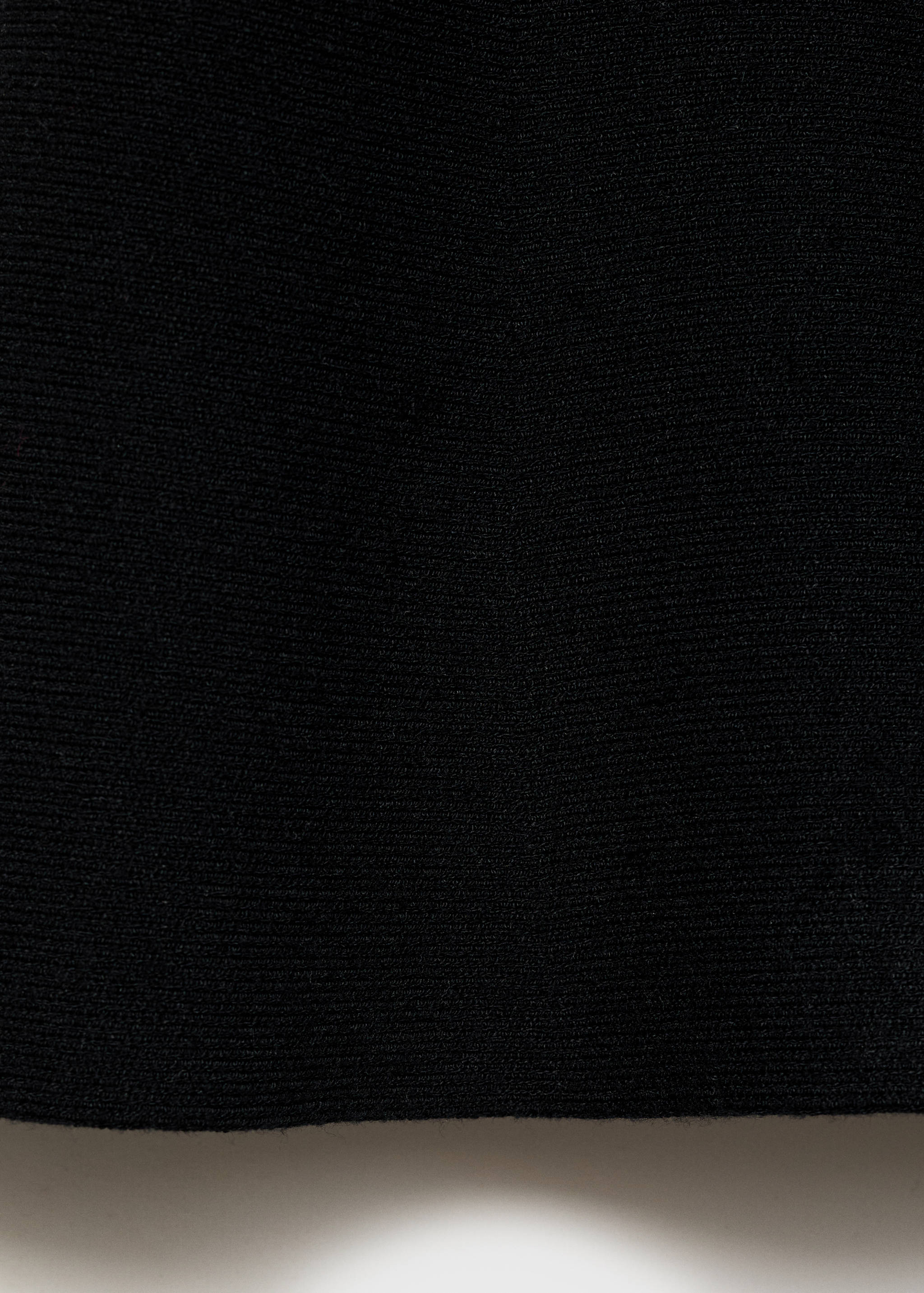 Fine-knit peplum top - Details of the article 0