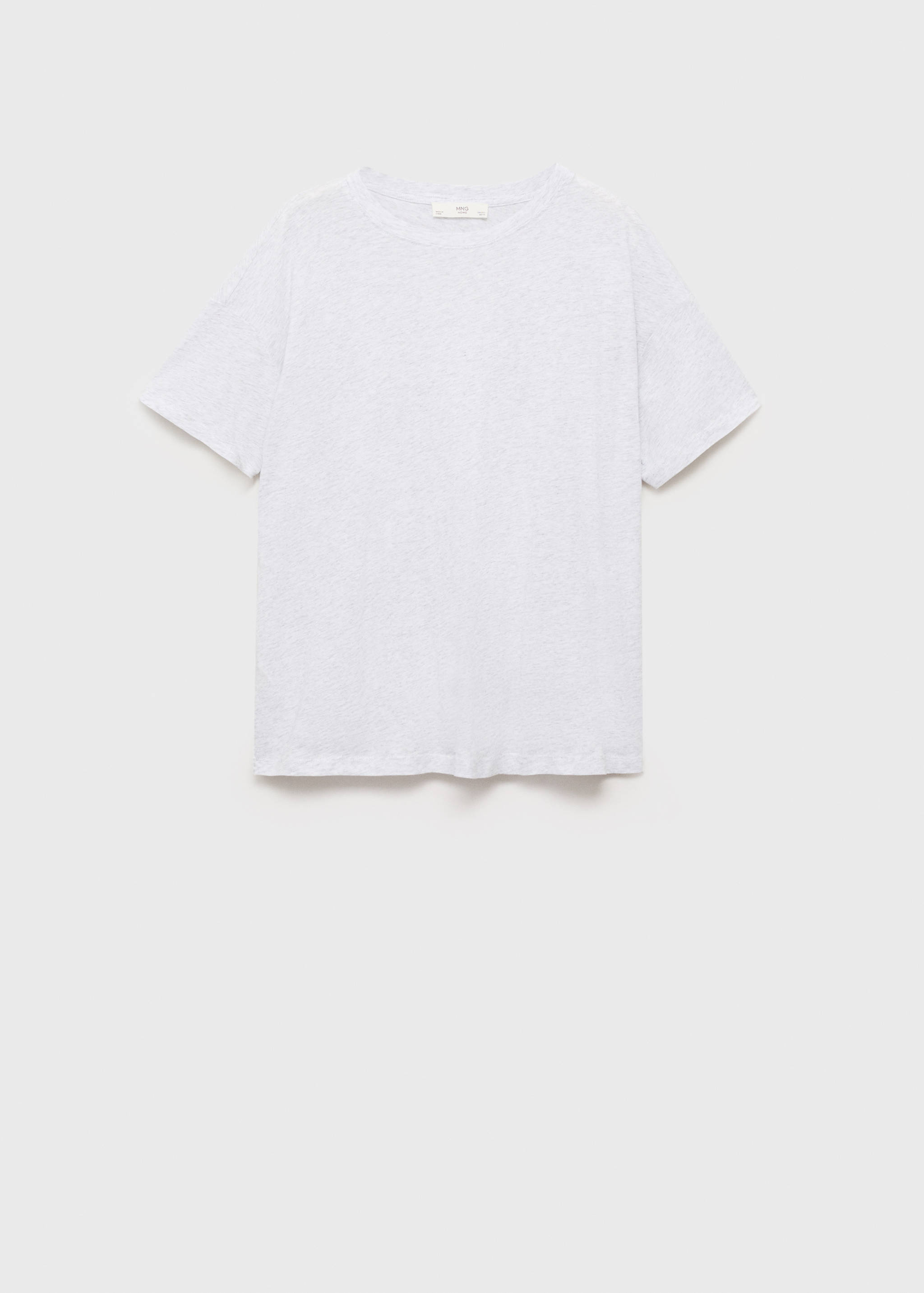 Short-sleeved cotton t-shirt - Article without model