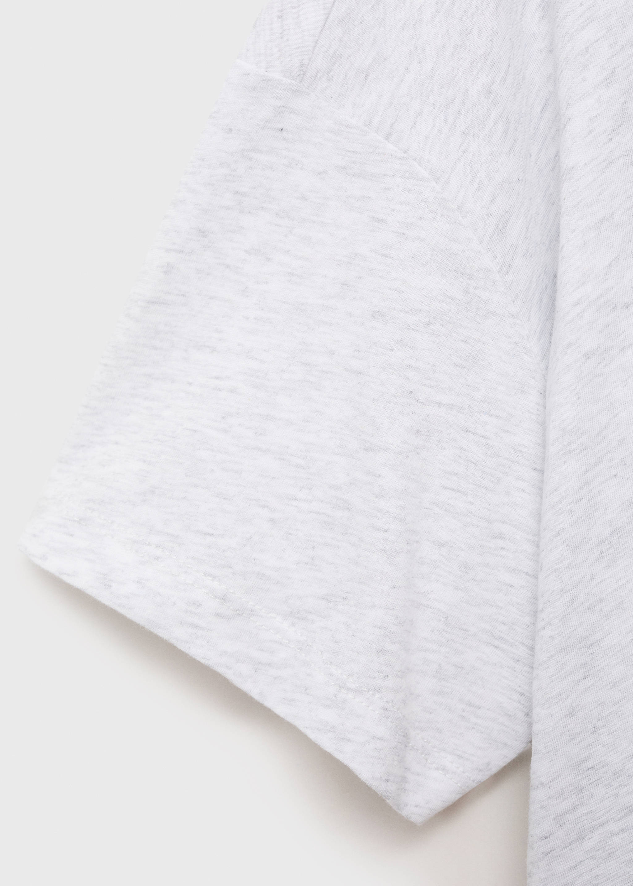 Short-sleeved cotton t-shirt - Details of the article 8