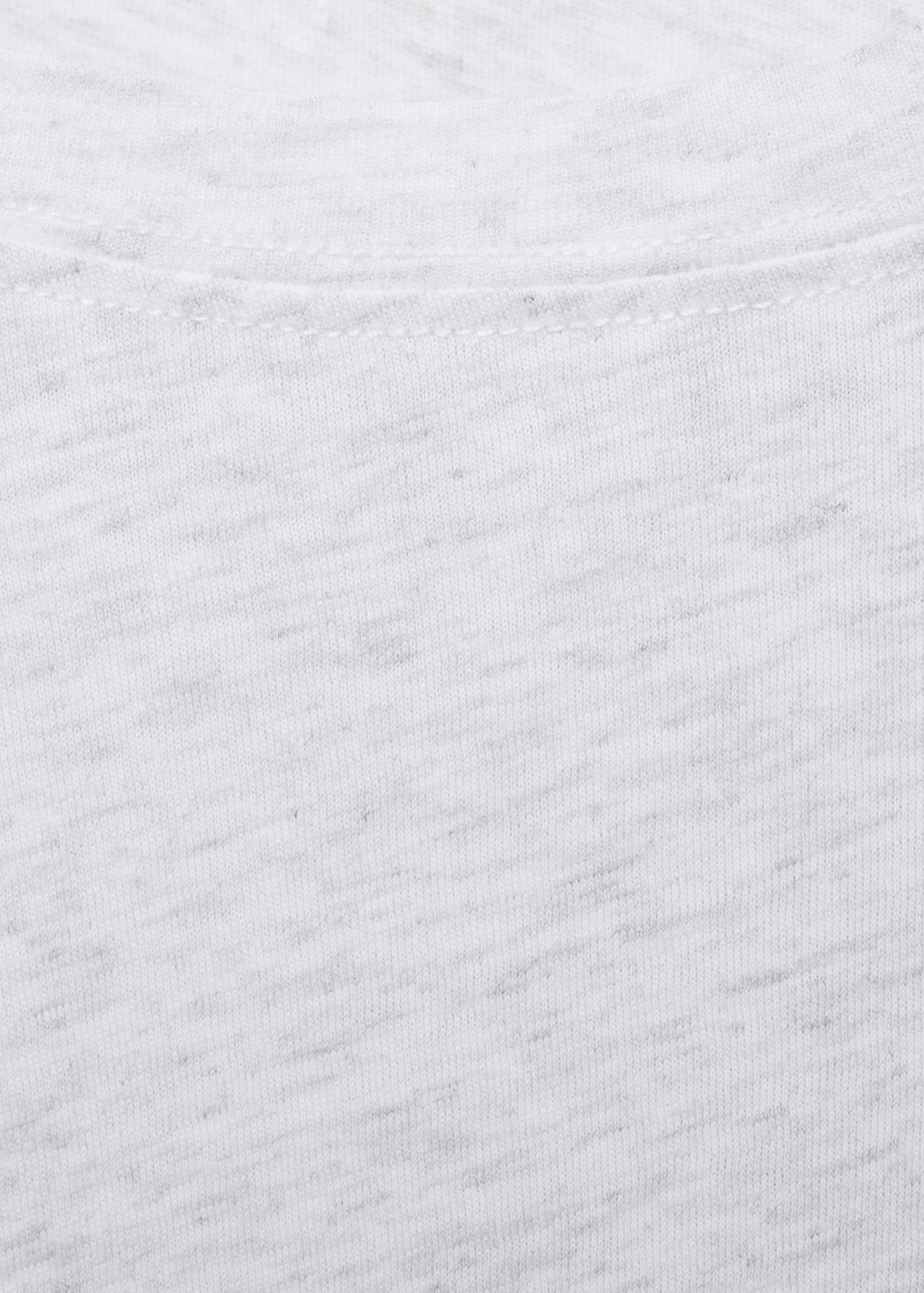 Short-sleeved cotton t-shirt - Details of the article 0