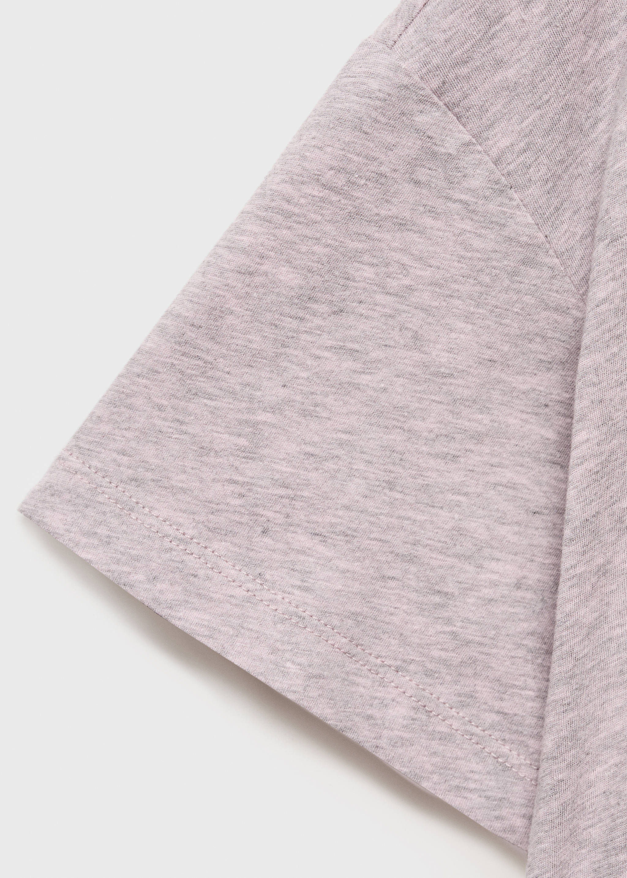 Short-sleeved cotton t-shirt - Details of the article 0