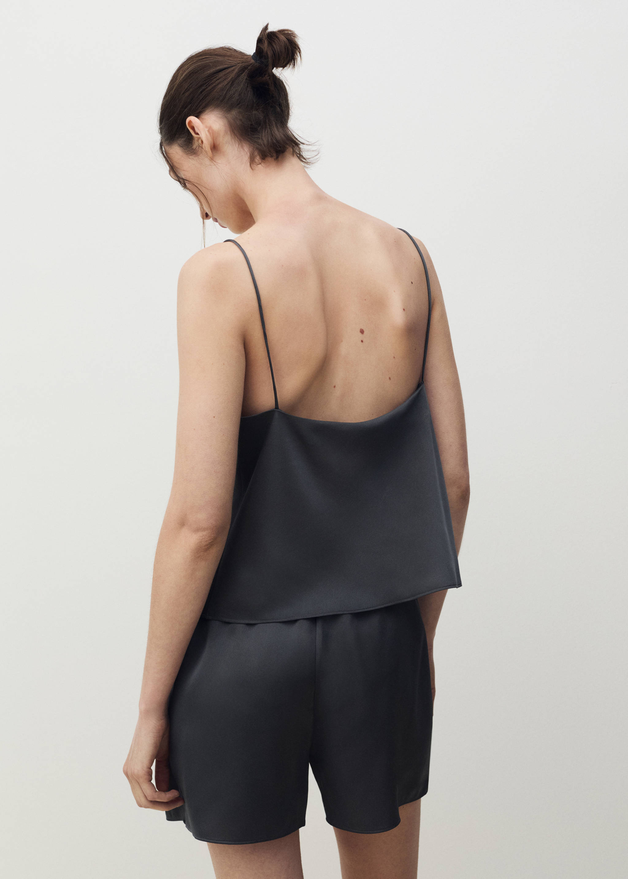 Short satinado lazo - Reverso del artículo