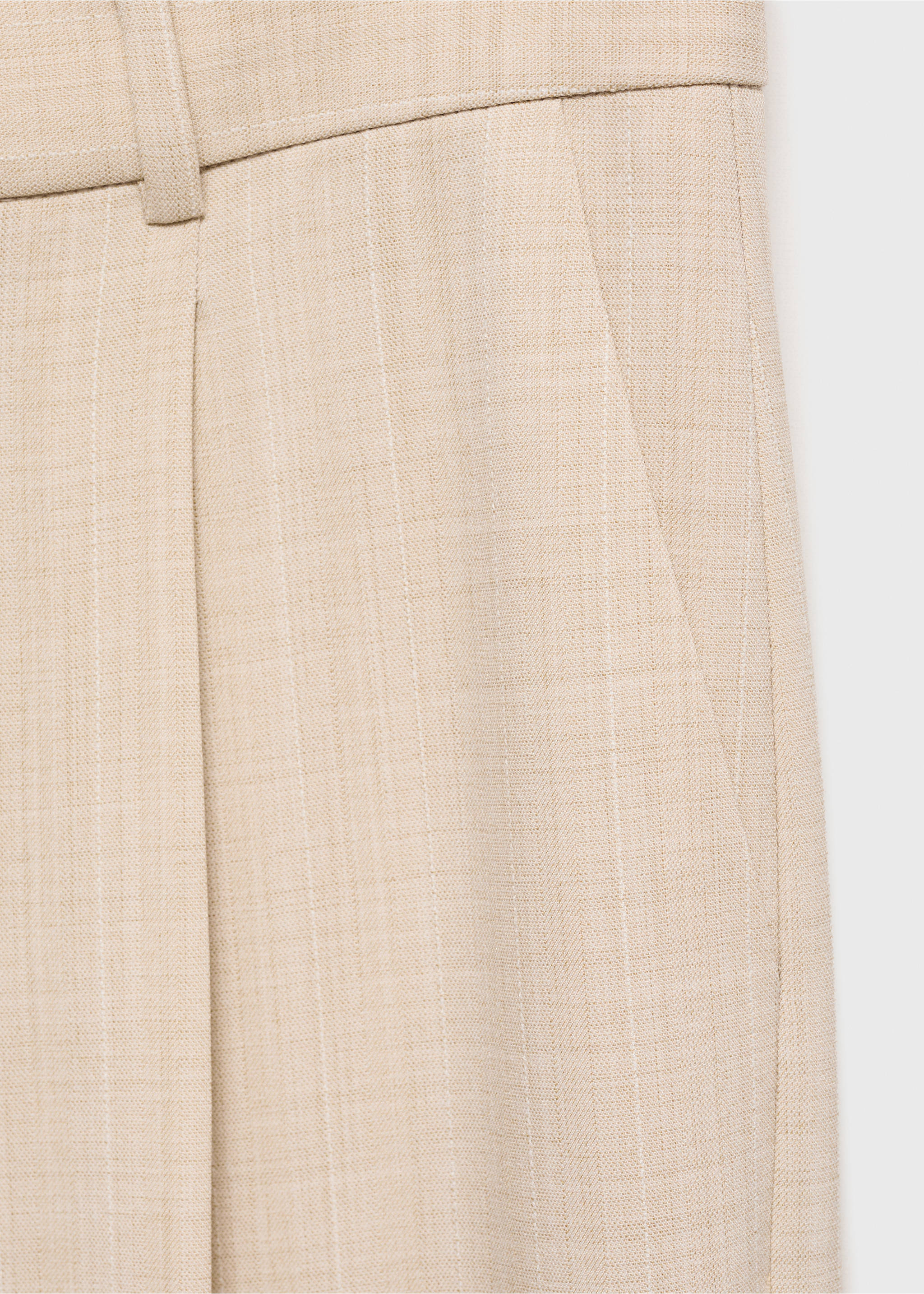 Gerade Anzughose - Detail des Artikels 0, Nude. Ref: 87076715-00.