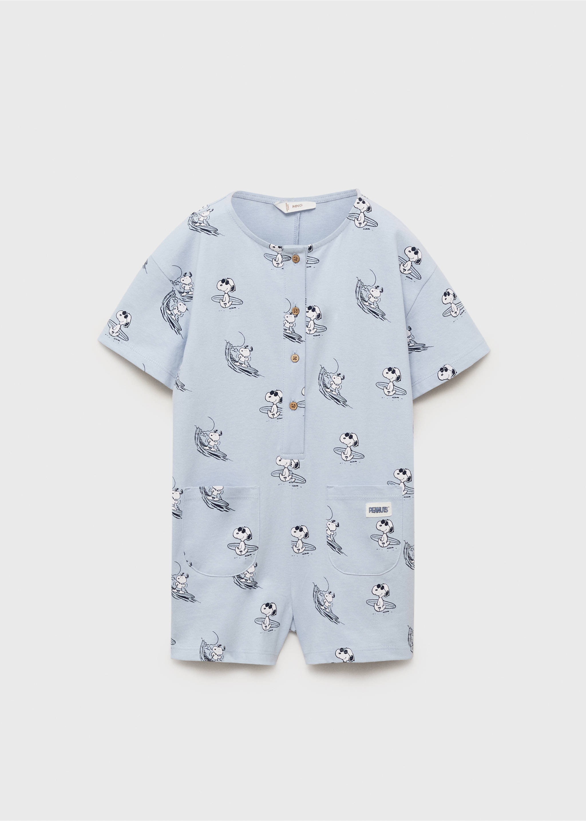 Snoopy short pyjamas - Article without model, Blue. Ref: 87076718-00.