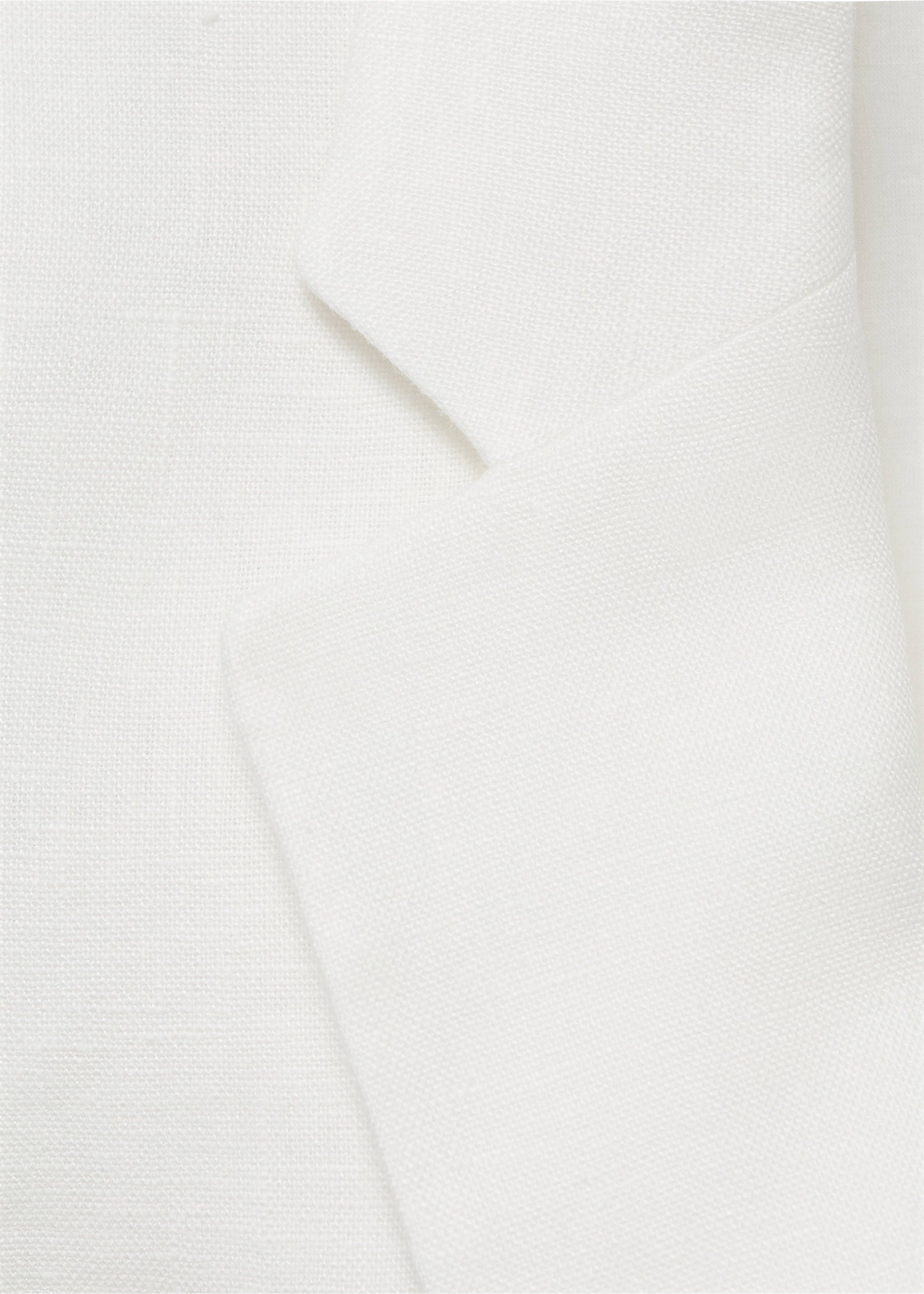 Blazer traje lino - Detalle del artículo 0, Blanco roto. Ref: 87077162-00.