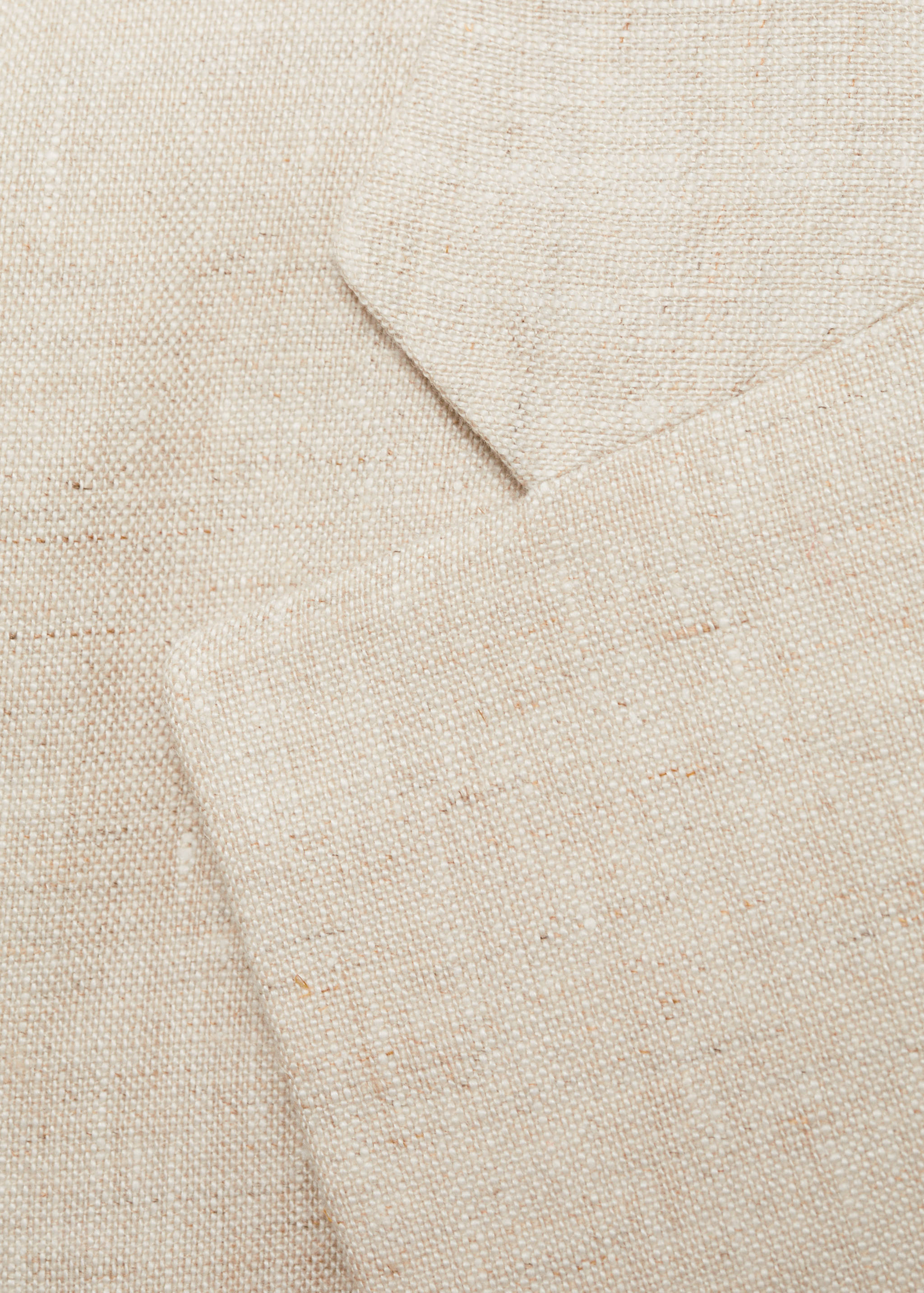 Linnen colbert - Detail van het artikel 8