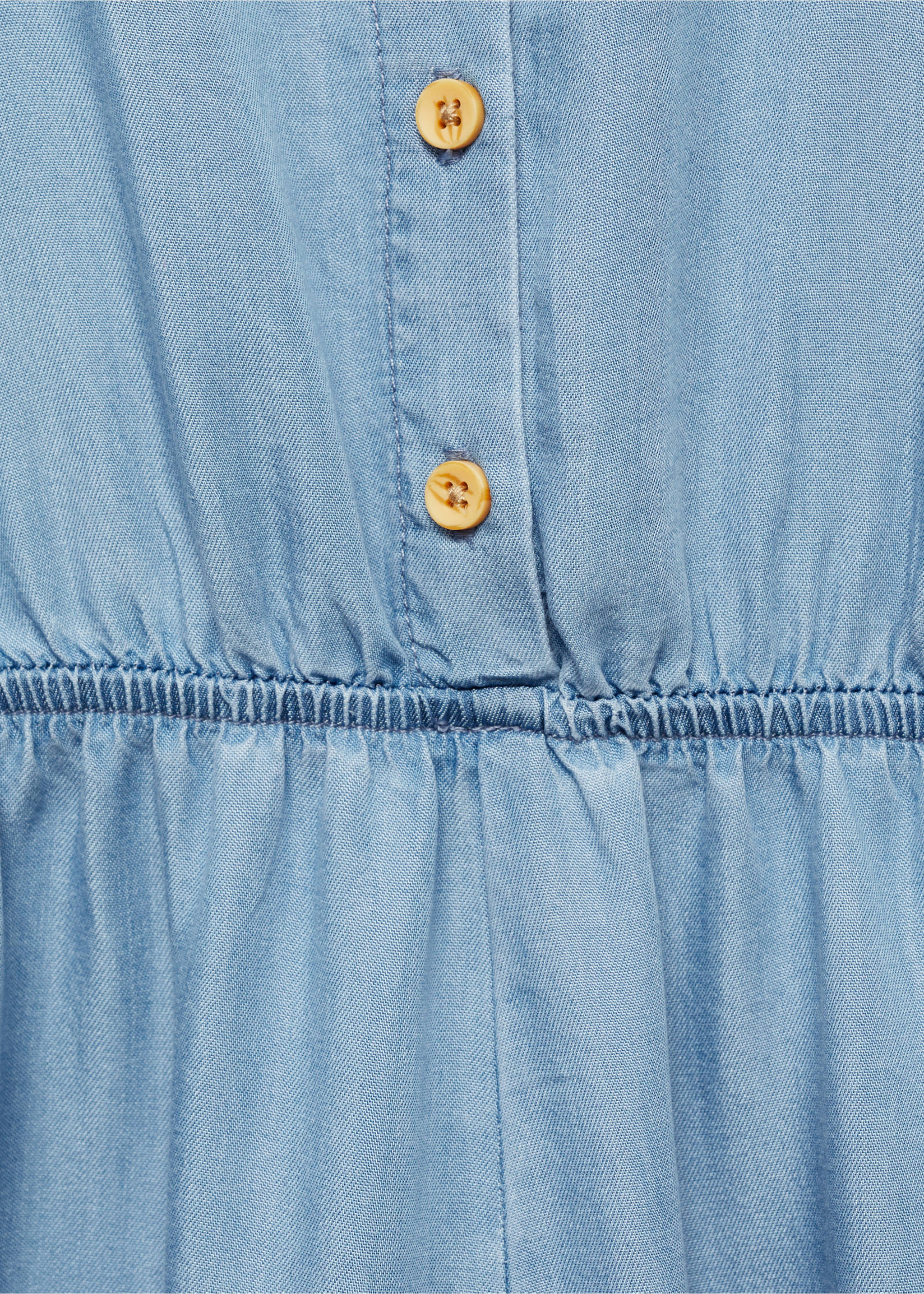 Combinaison froncée - Détail de l'article 8, Bleu moyen. Ref: 87077164-00.