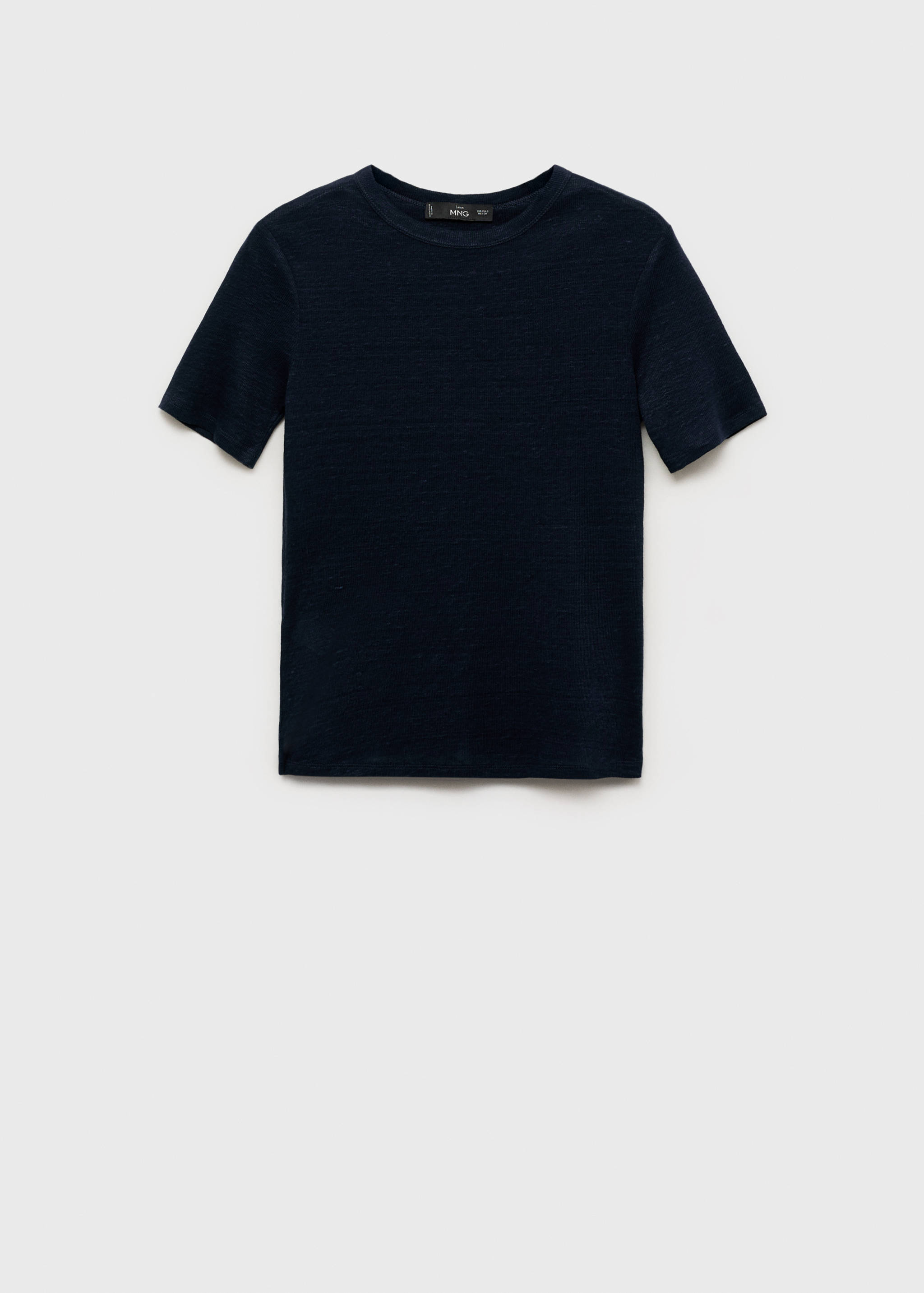 Camiseta lino entallada - Artículo sin modelo