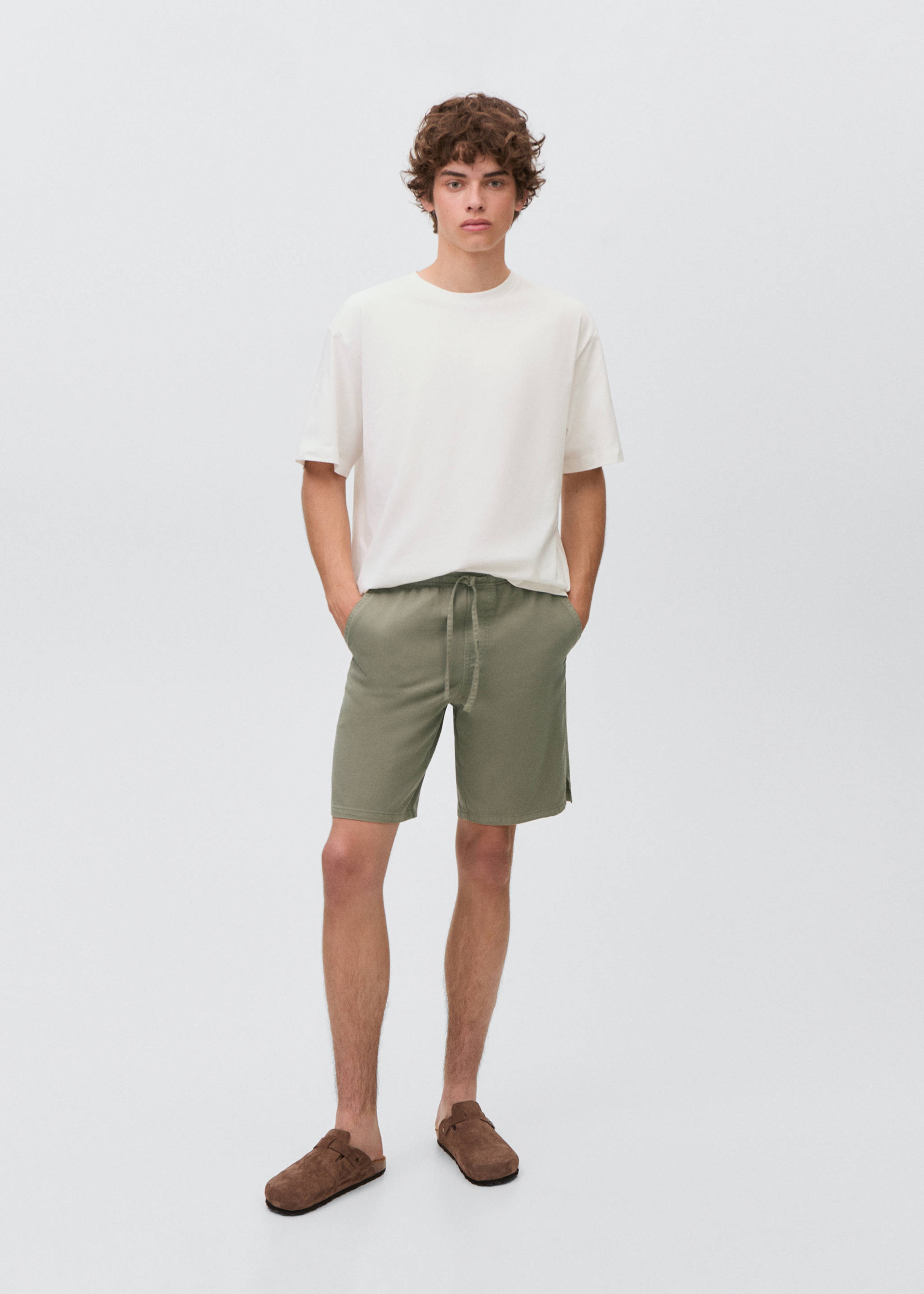 Bermudas algodón cordón - Plano general