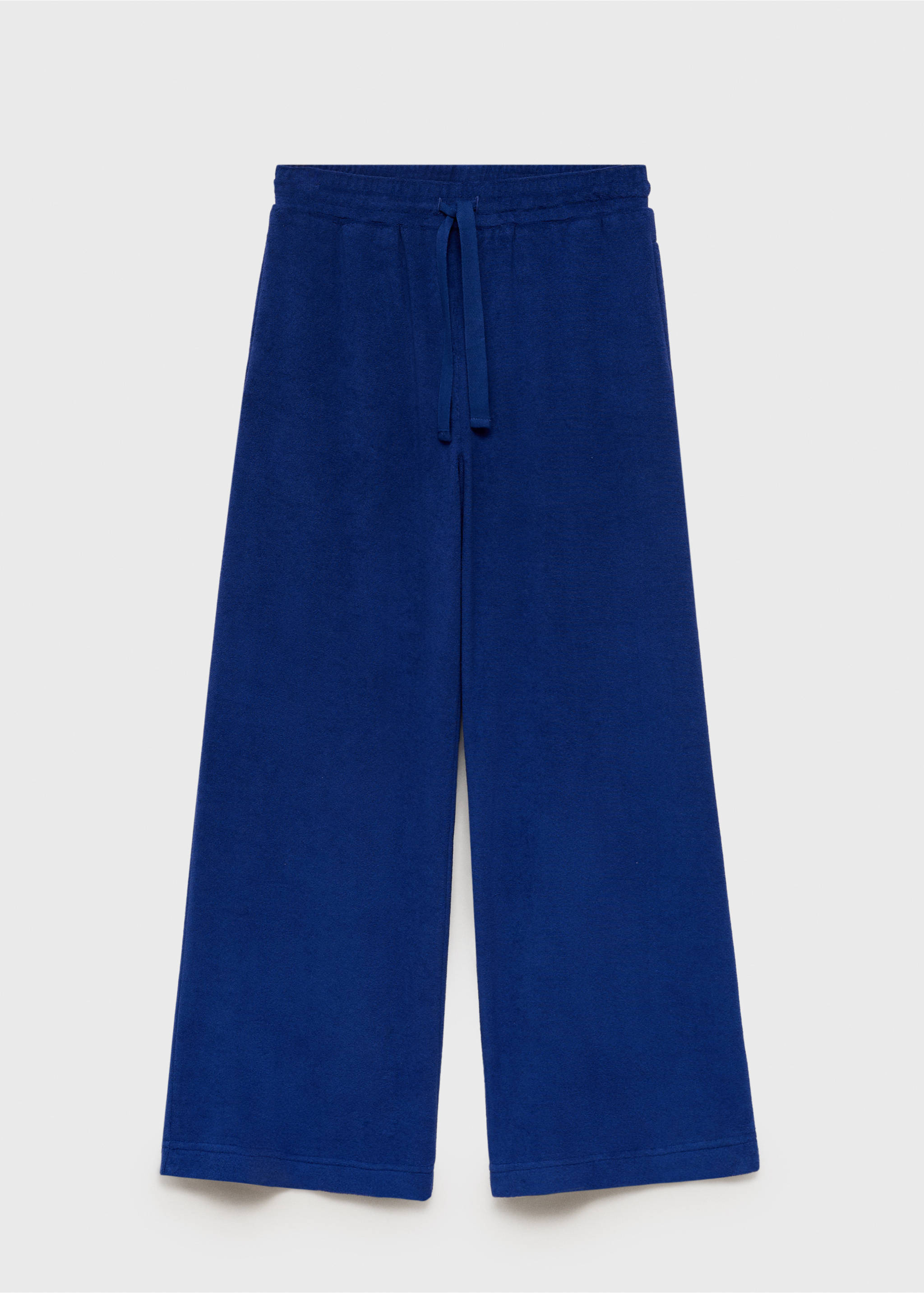 Frottee-Baumwollhose - Artikel ohne Model, Dunkles Marineblau. Ref: 87077169-00.