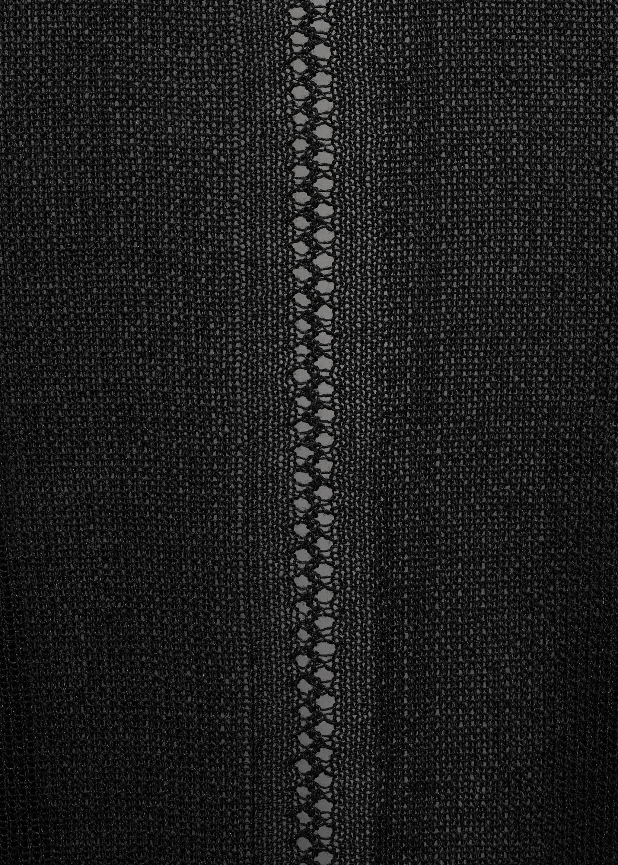 Knitted cropped cardigan - Details of the article 0