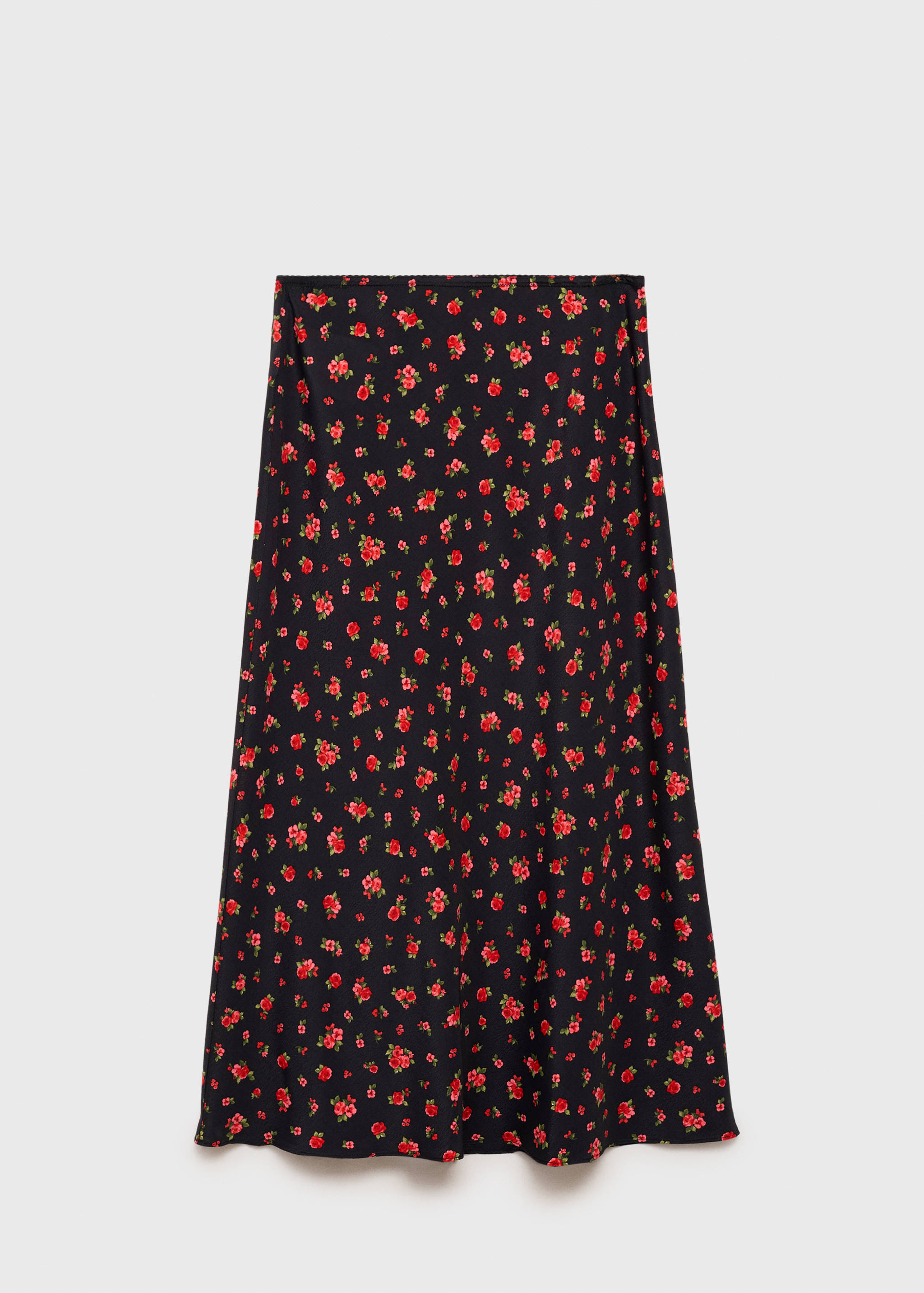 Long floral flared skirt - Article without model
