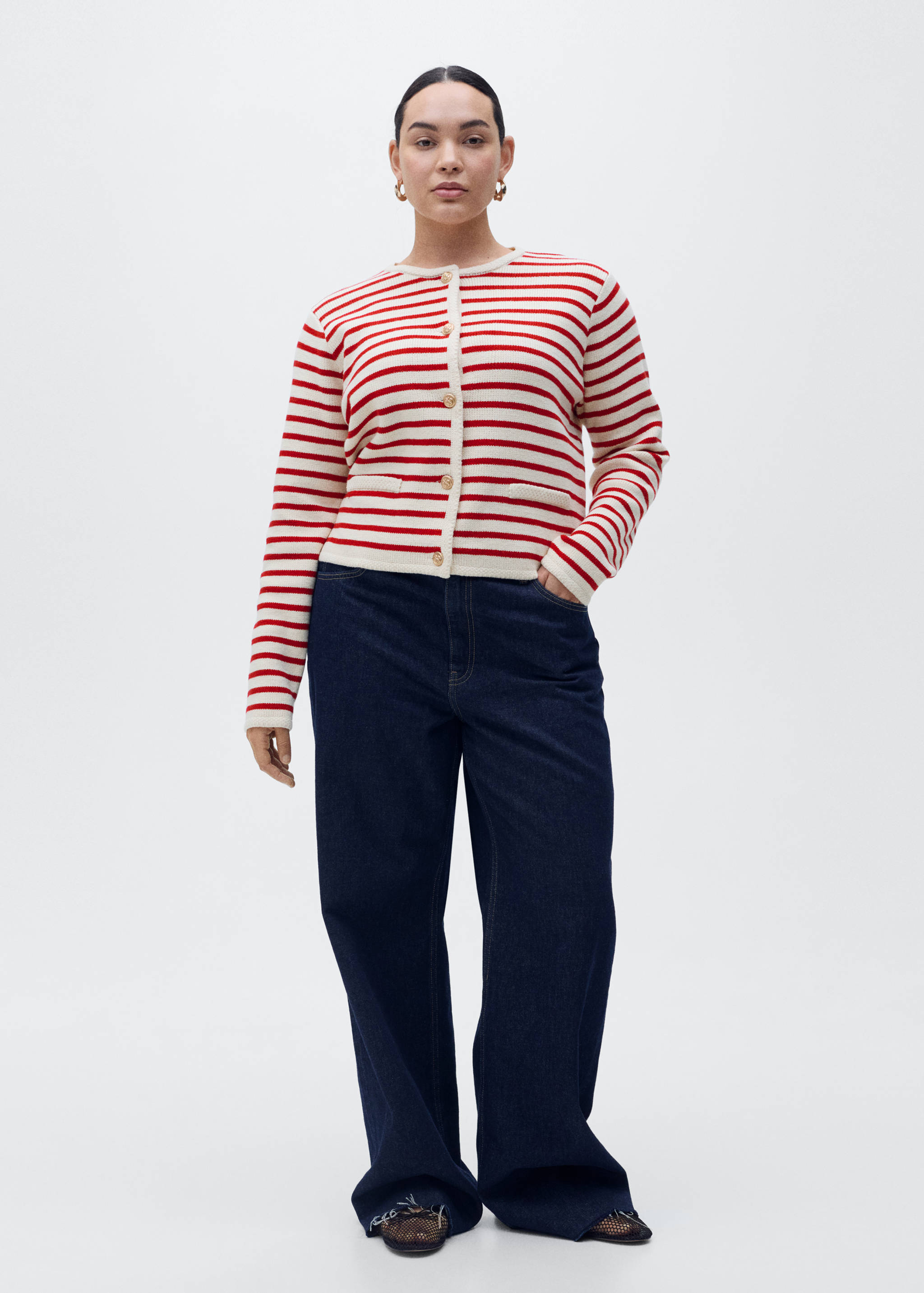 Cardigan maille rayures - Détail de l'article 3