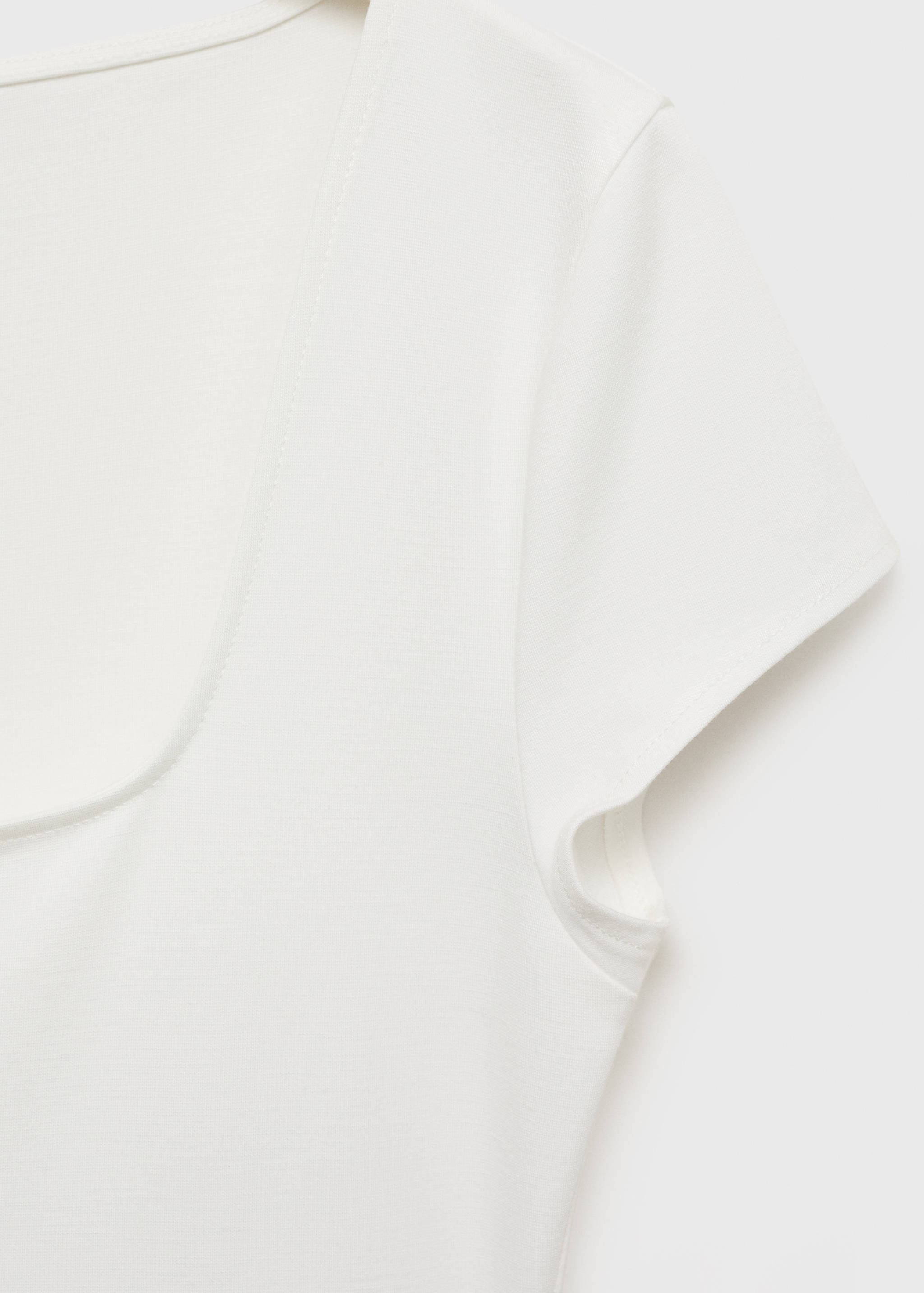 Gerüschtes Kurzarm-Top - Detail des Artikels 8