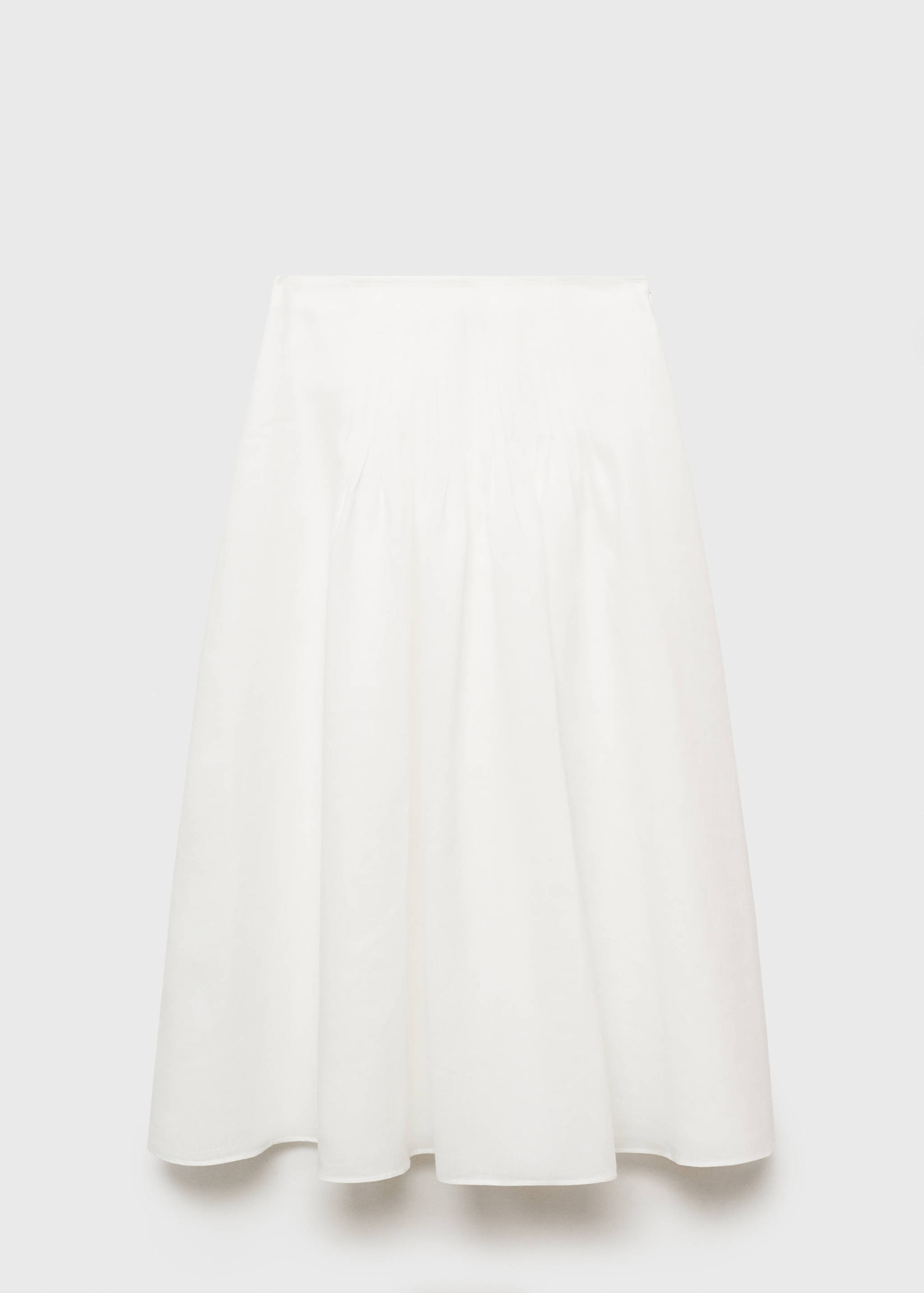 Ramie pleated skirt - Article without model