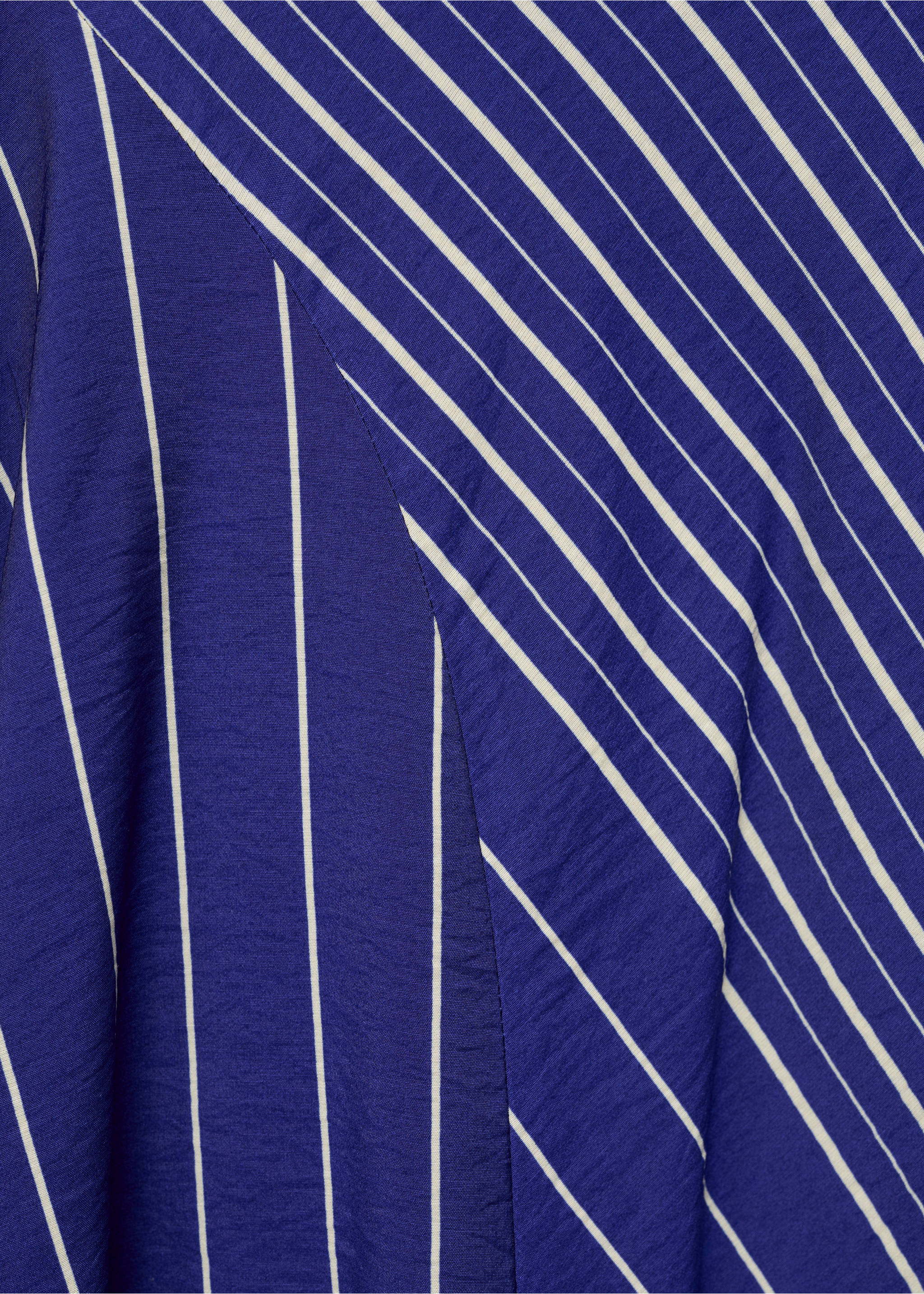 Jupe midi rayures ceinture - Détail de l'article 0, Bleu. Ref: 87077193-00.