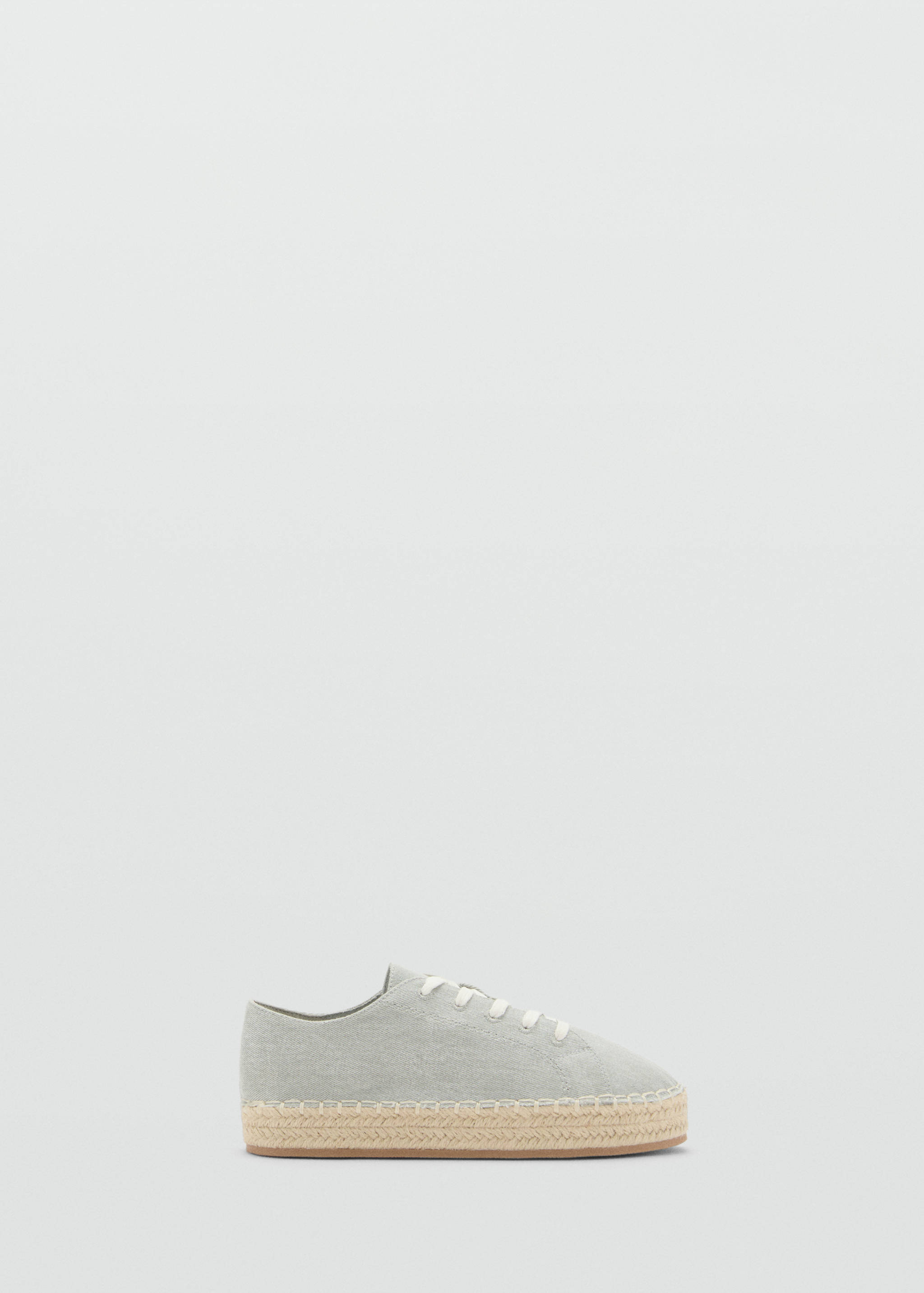 Pamučne espadrile na vezanje - Artikl bez modela