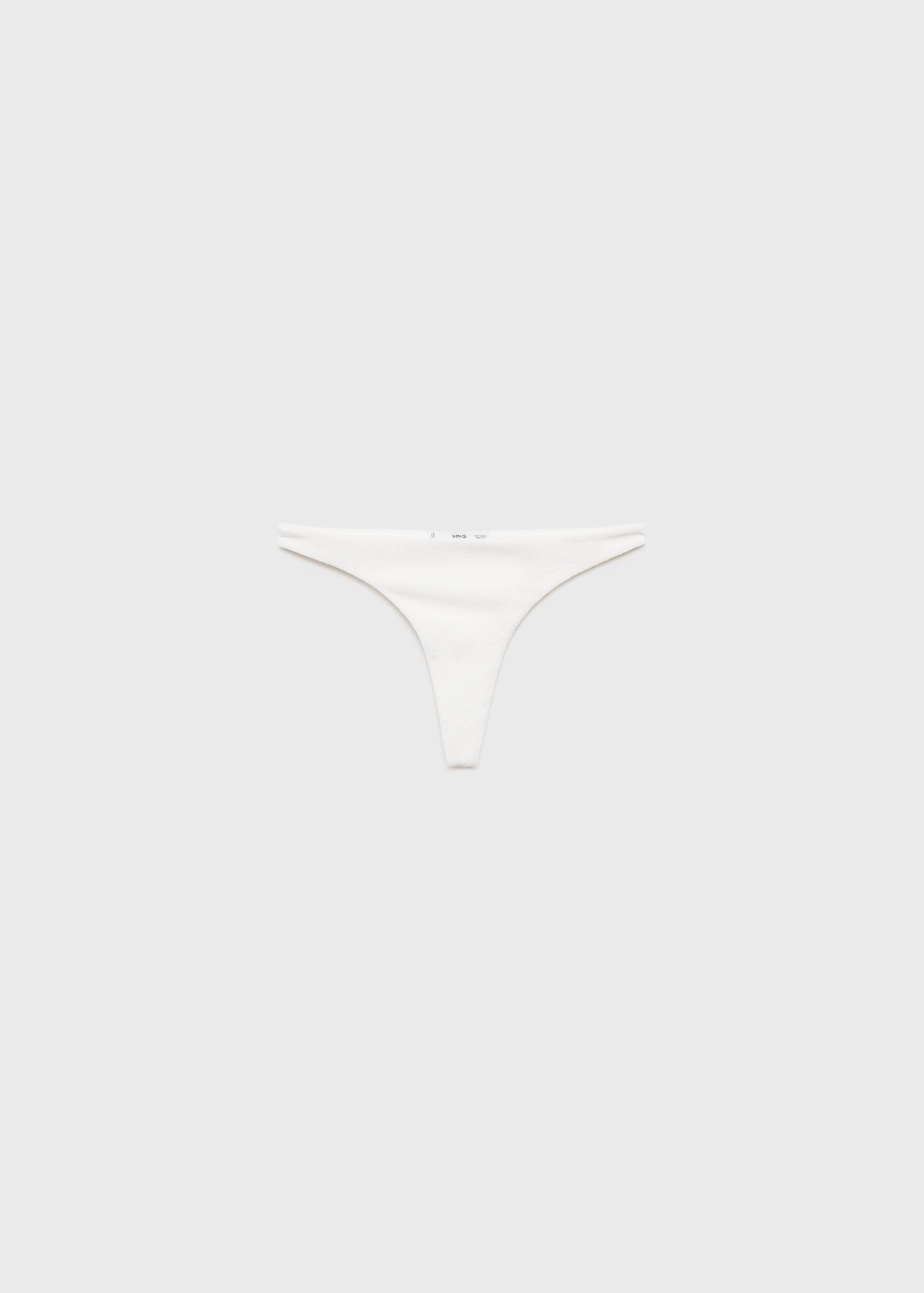 Brazilian textured bikini knicker - Article without model