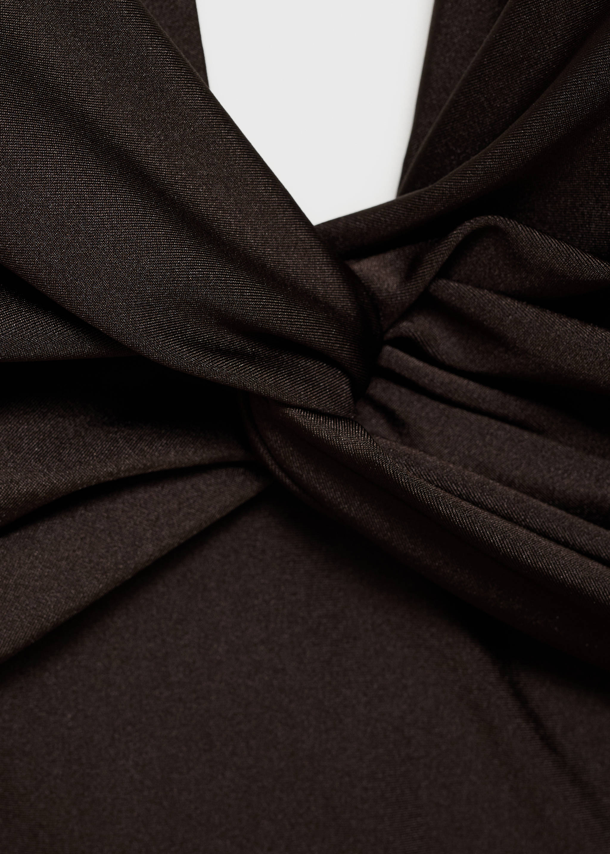 Drapierter Neckholder-Badeanzug - Detail des Artikels 8