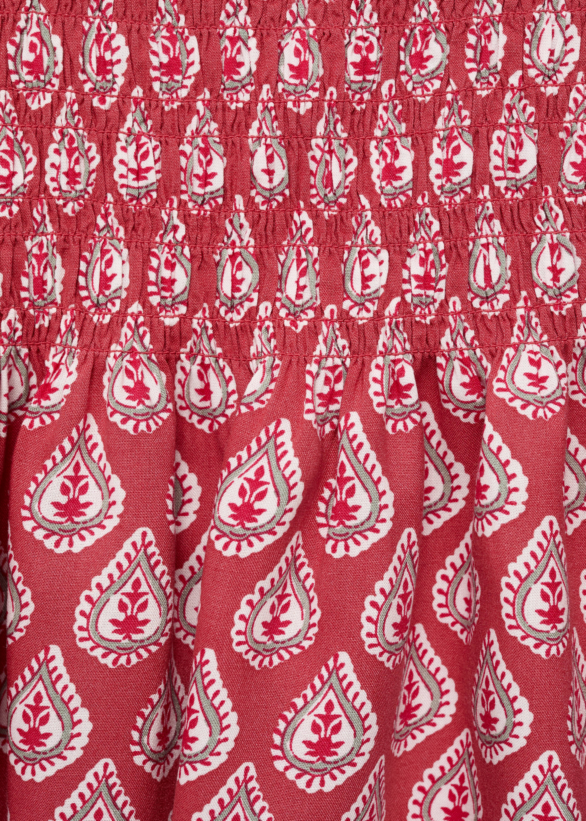 Printed pleated skirt - Details of the article 8
