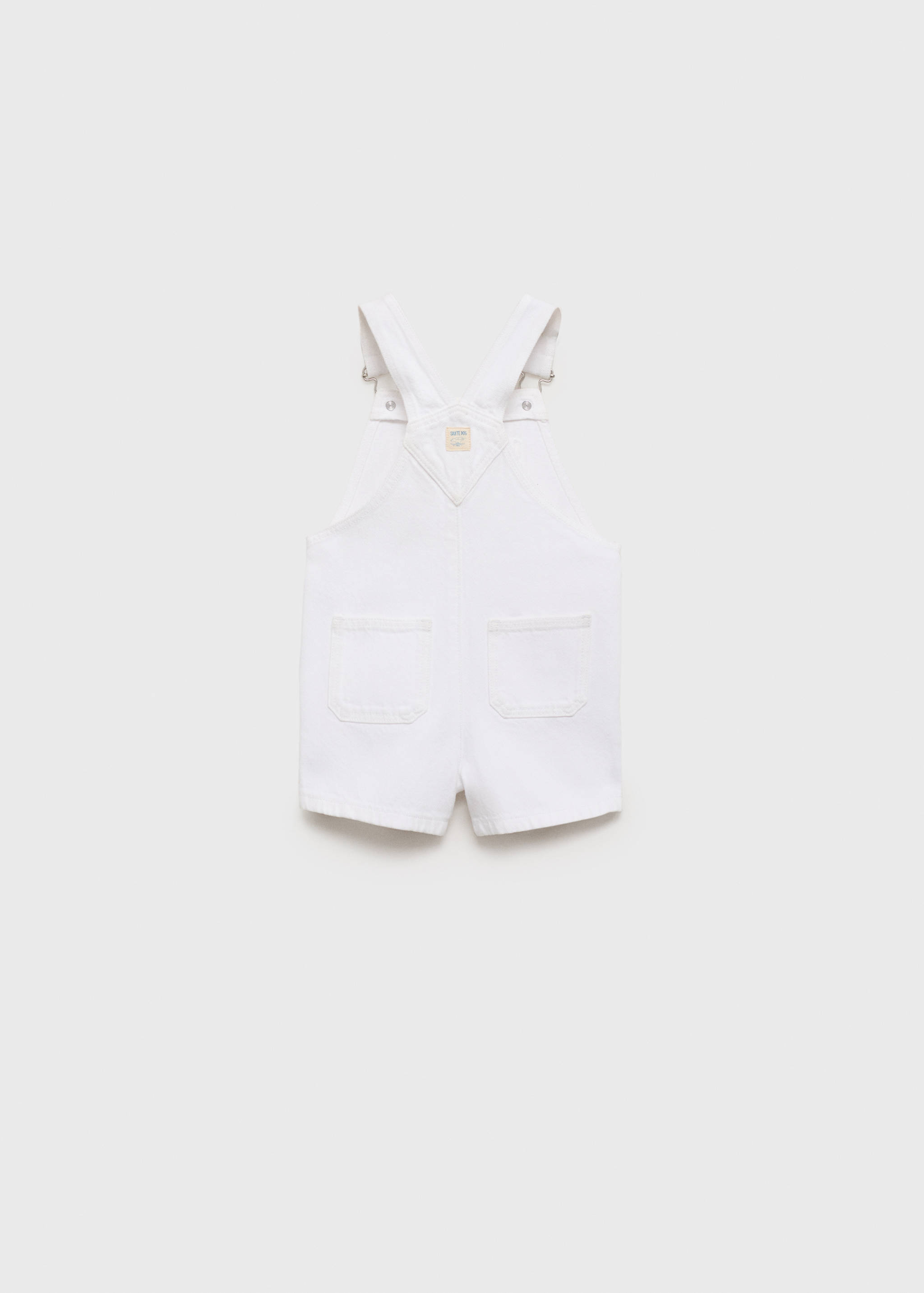 Salopette denim corta - Retro dell'articolo