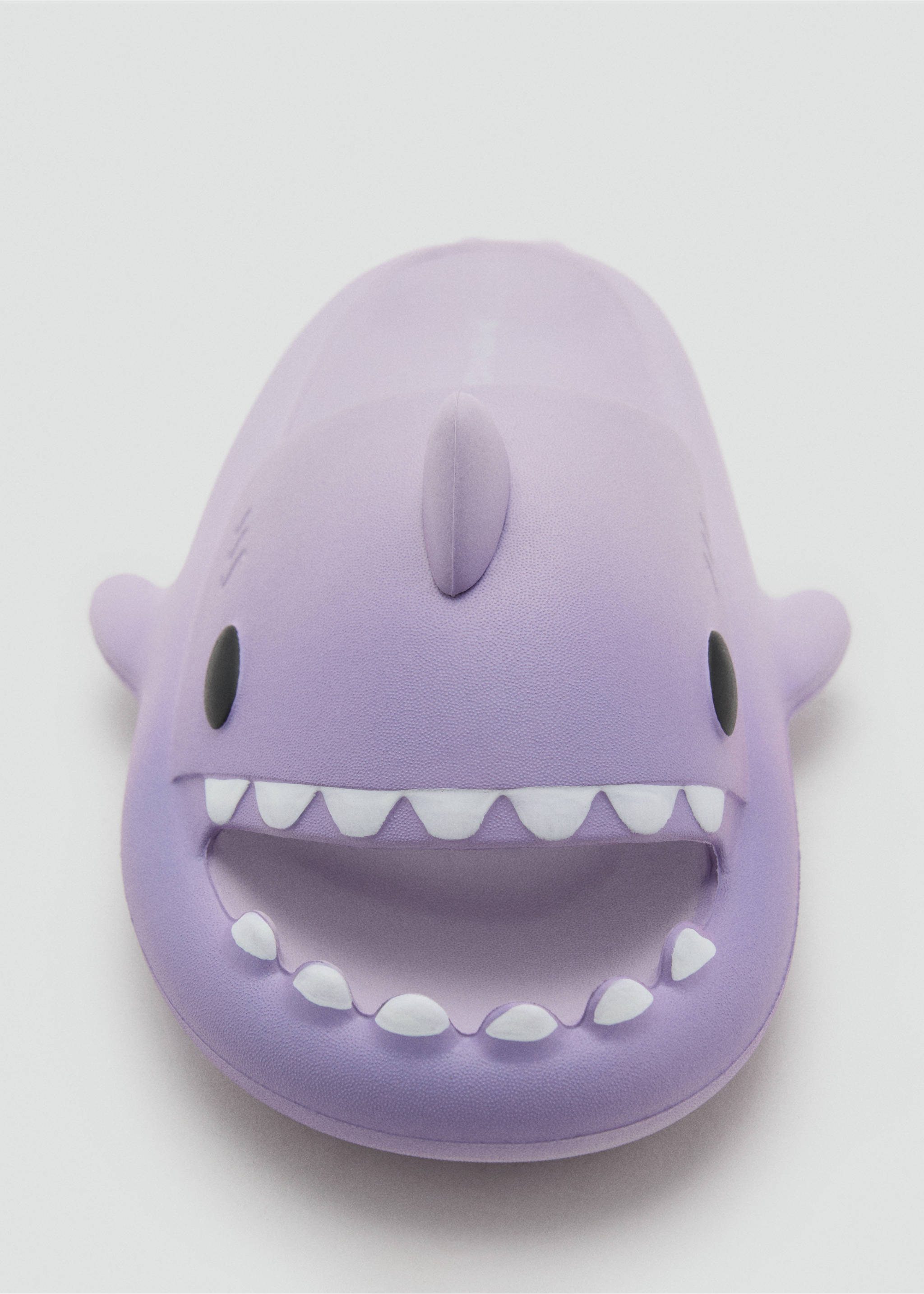 Shark-design flip-flops - Details of the article 1, Light/Pastel Purple. Ref: 87077685-00.