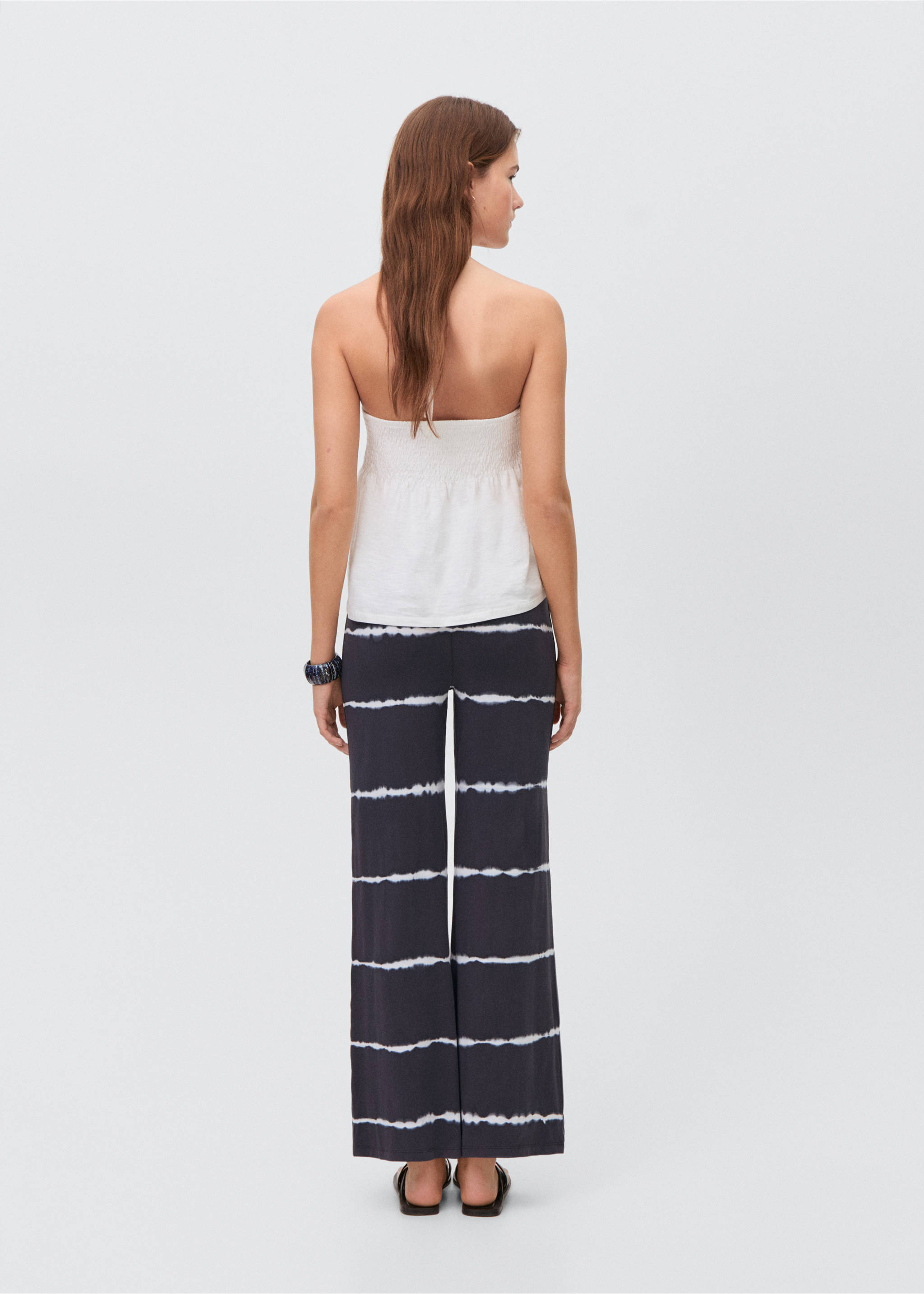 Leggings tie-dye - Reverso del artículo, Gris antracita. Ref: 87077686-00.