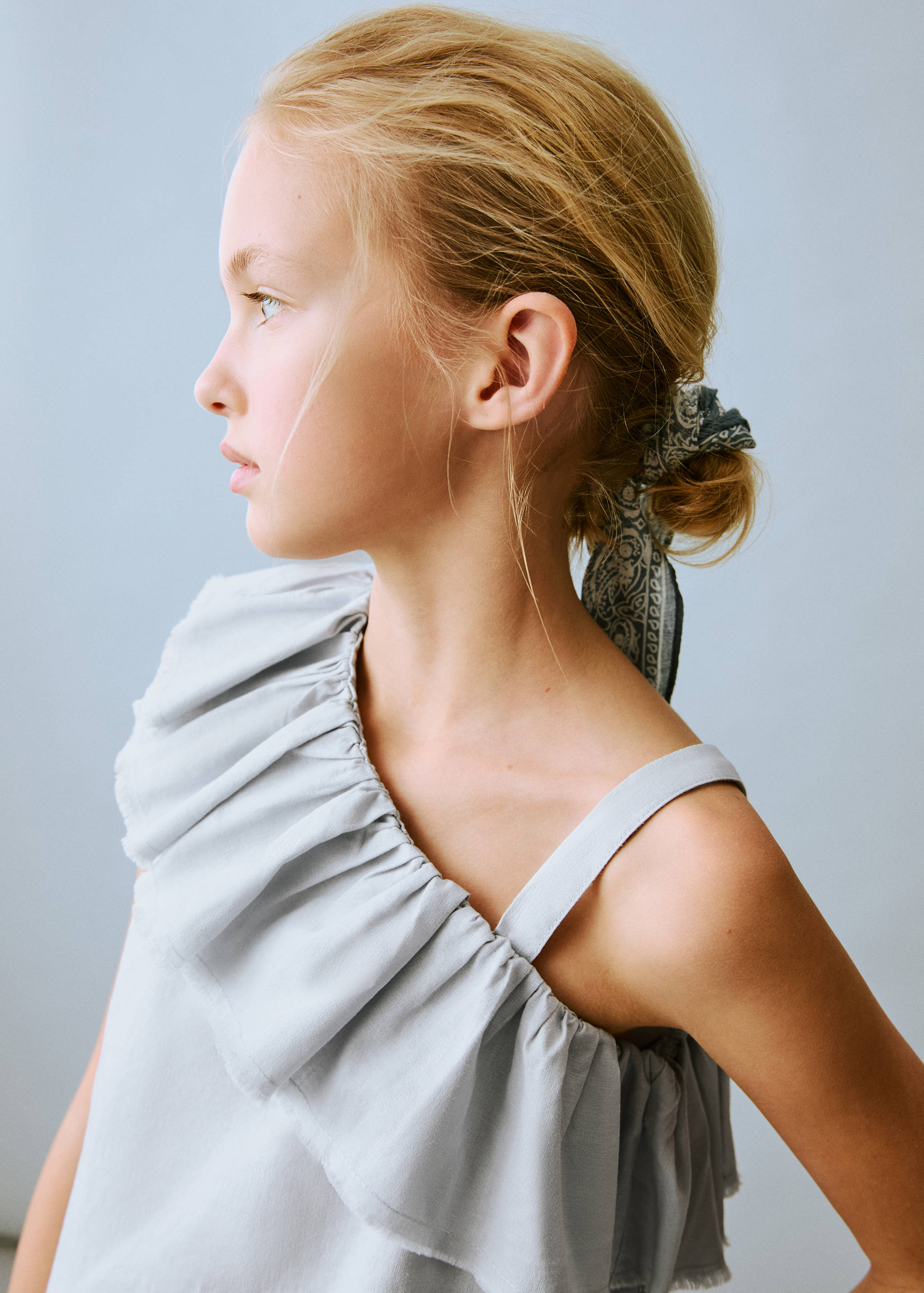 Blouse asymétrique en lin - Détail de l'article 1