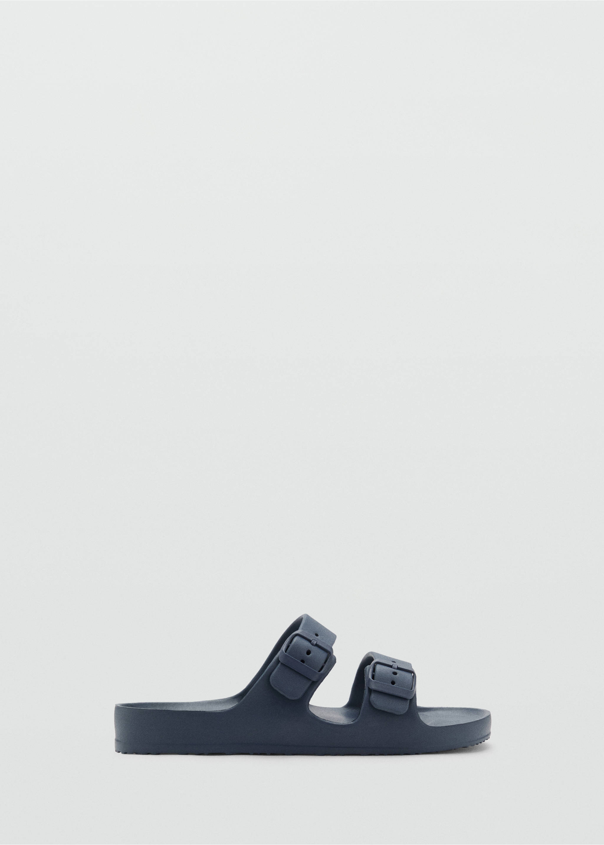 Žabky s pásky a přeskou - Zboží bez modelu, Modrá. Ref: 87077694-00.