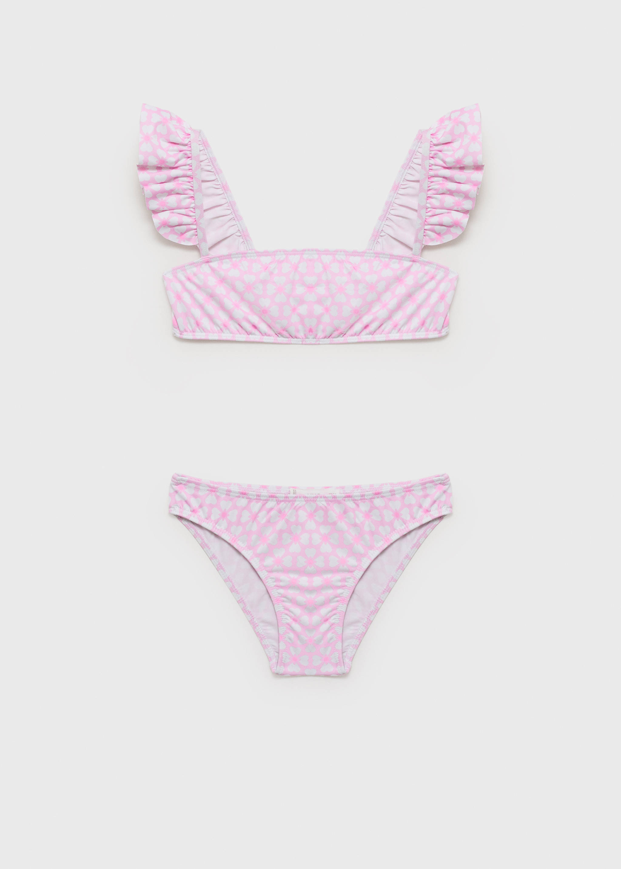 Blommig bikini volang - Artikel utan modell