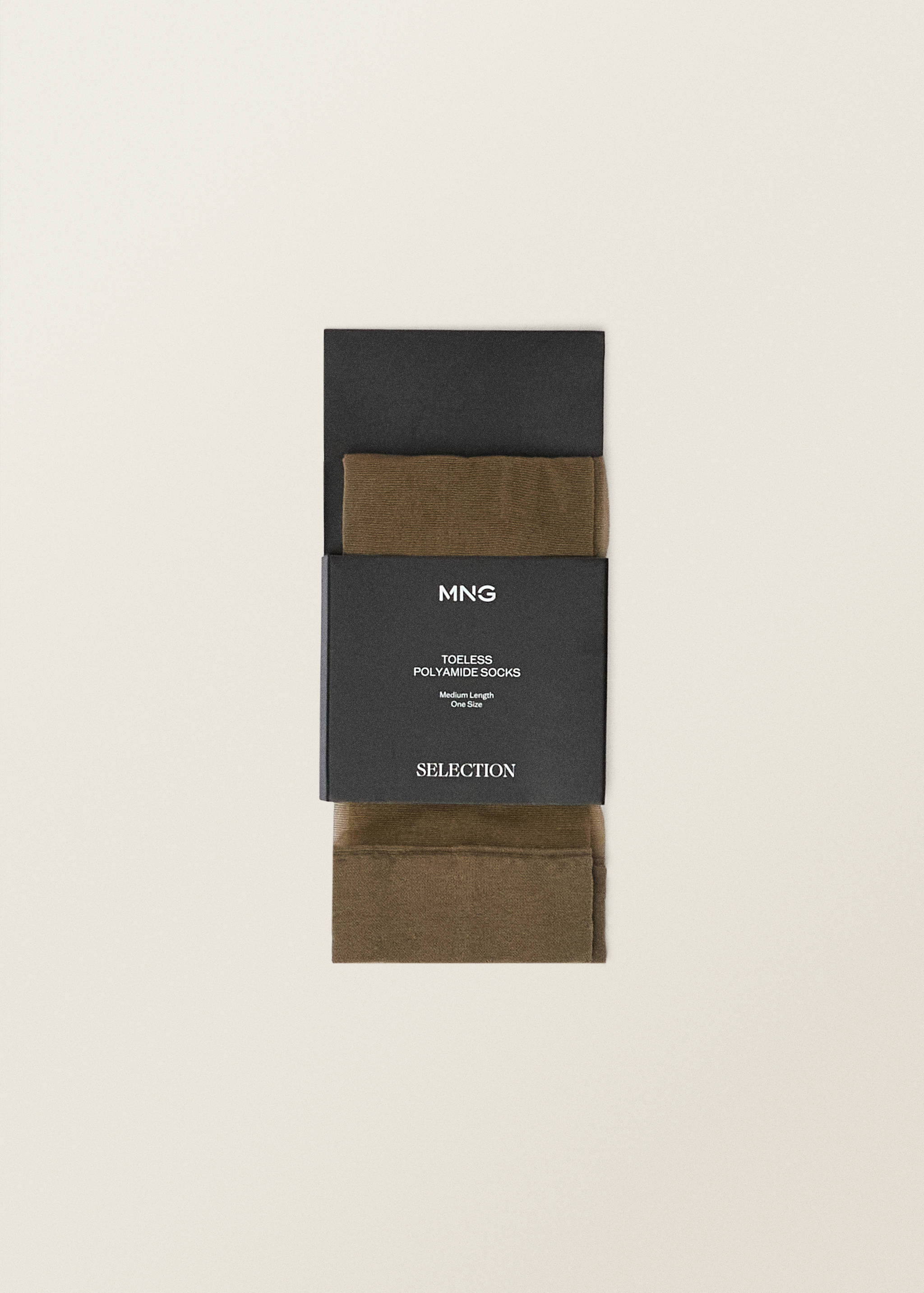 Thin veiled socks with opening - Details of the article 2