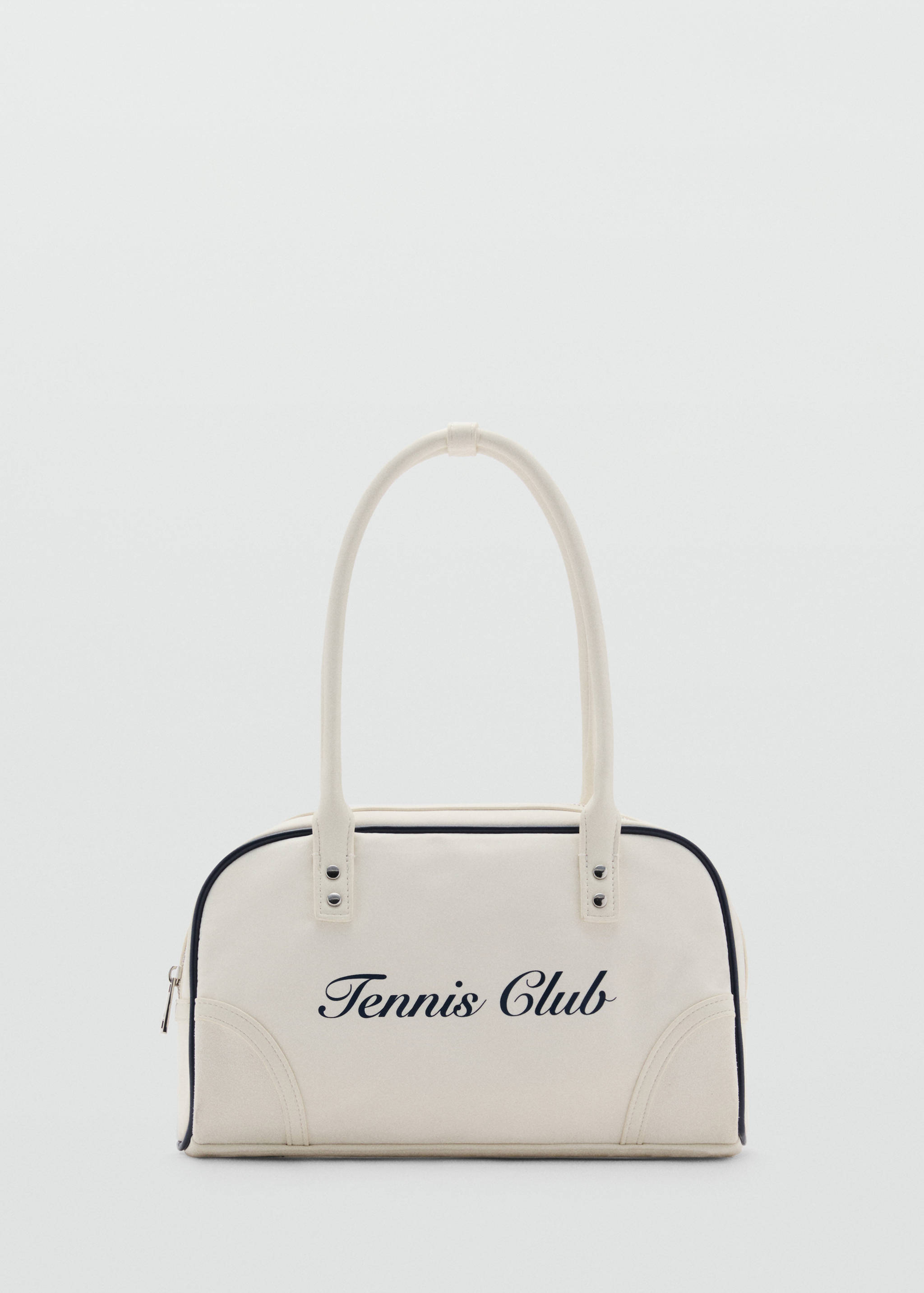 Torba za nošenje preko ramena s printom poruke - Artikl bez modela