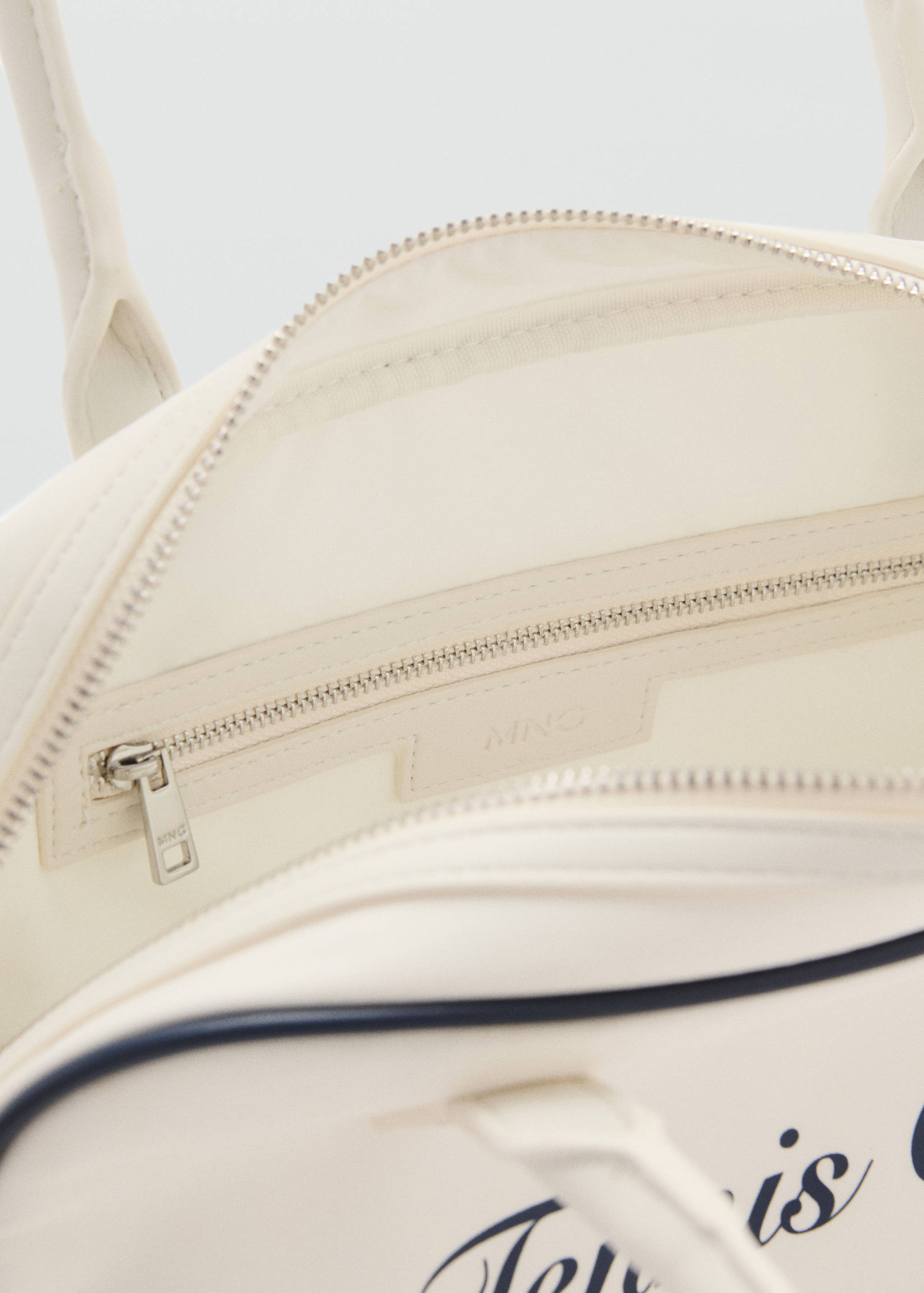 Torba za nošenje preko ramena s printom poruke - Detalji artikla 4