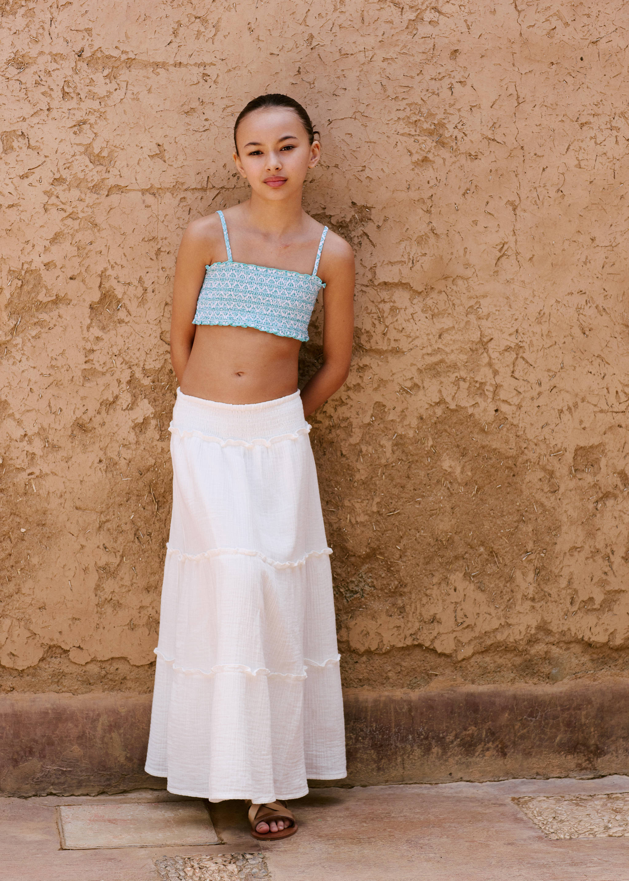 Printed bandeau bikini - Details of the article 6