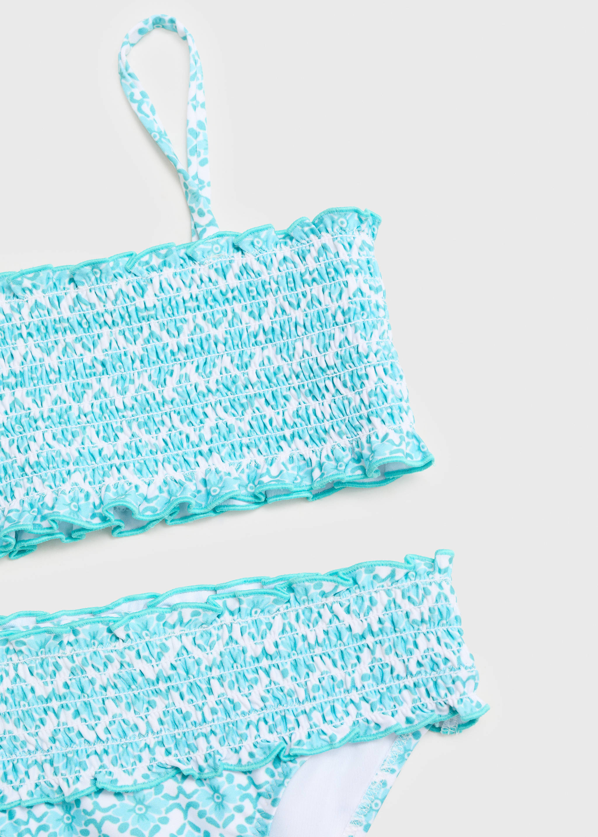 Printed bandeau bikini - Details of the article 8