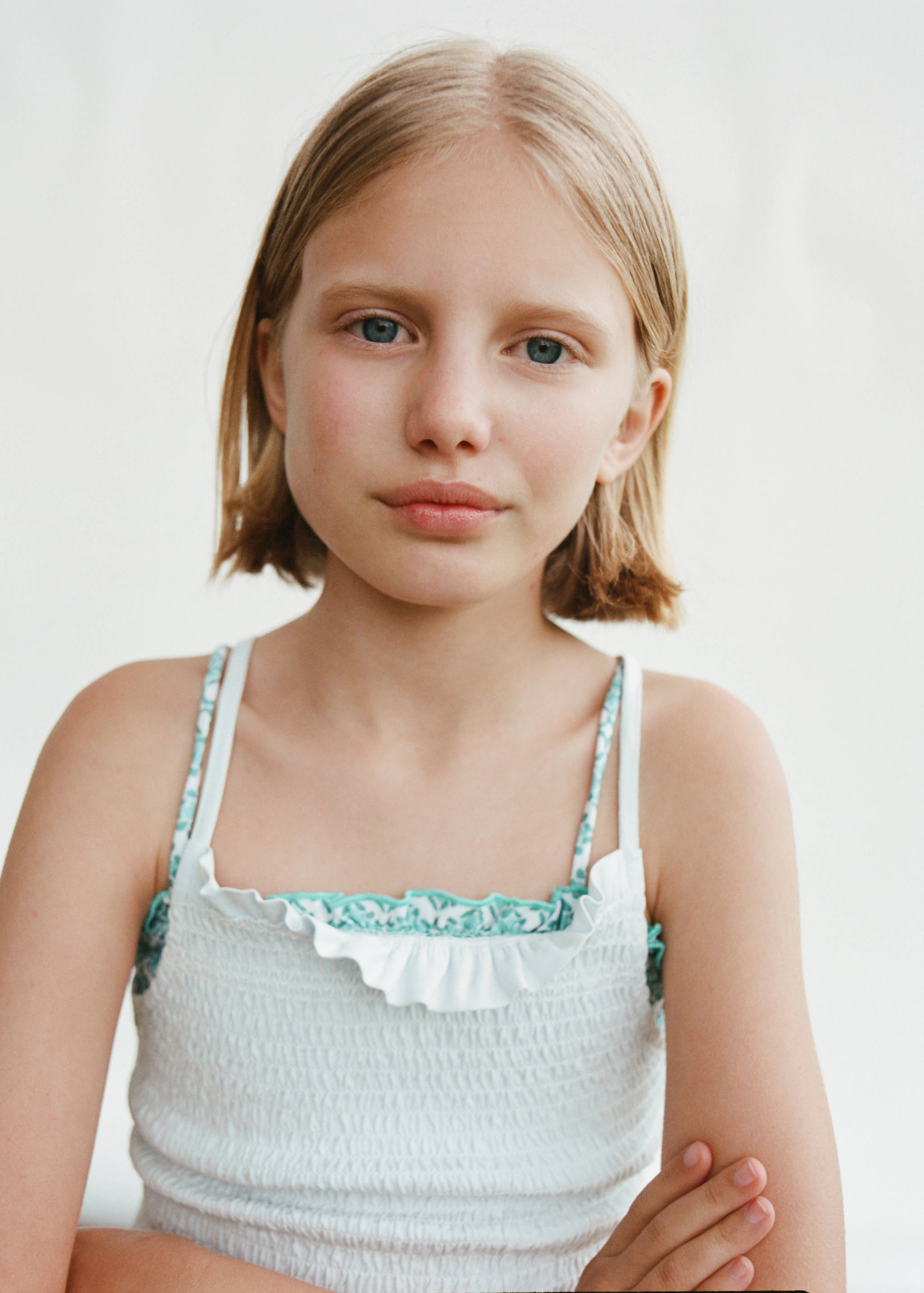 Printed bandeau bikini - Details of the article 5