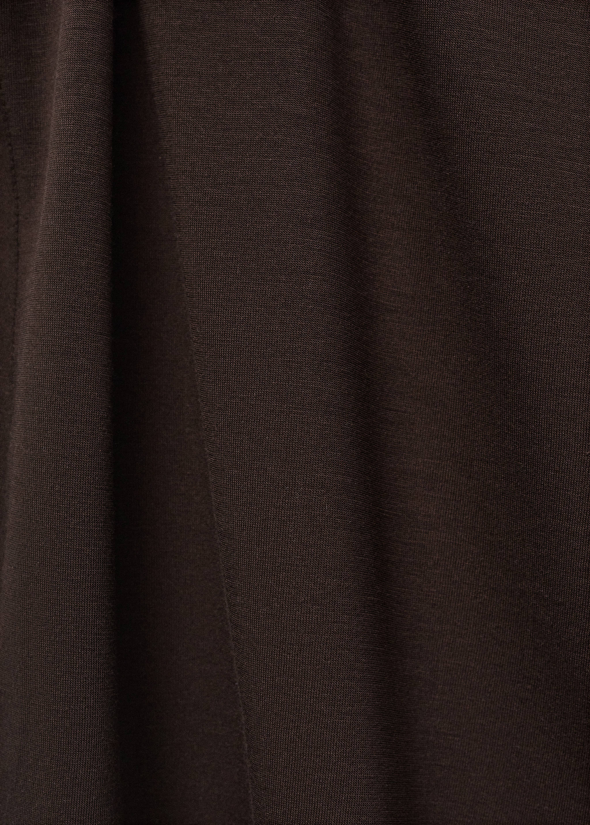 Low-neck lyocell top - Details of the article 8